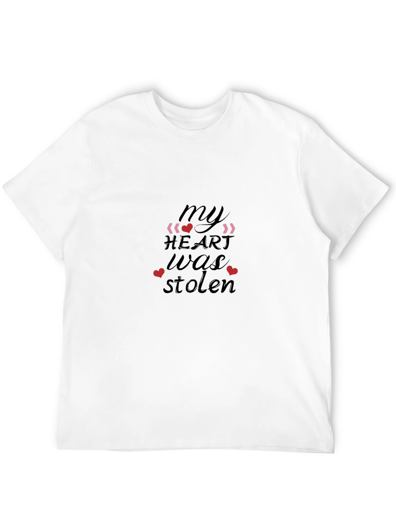 Black My Heart Was Stolen Graphic T-Shirt view 12