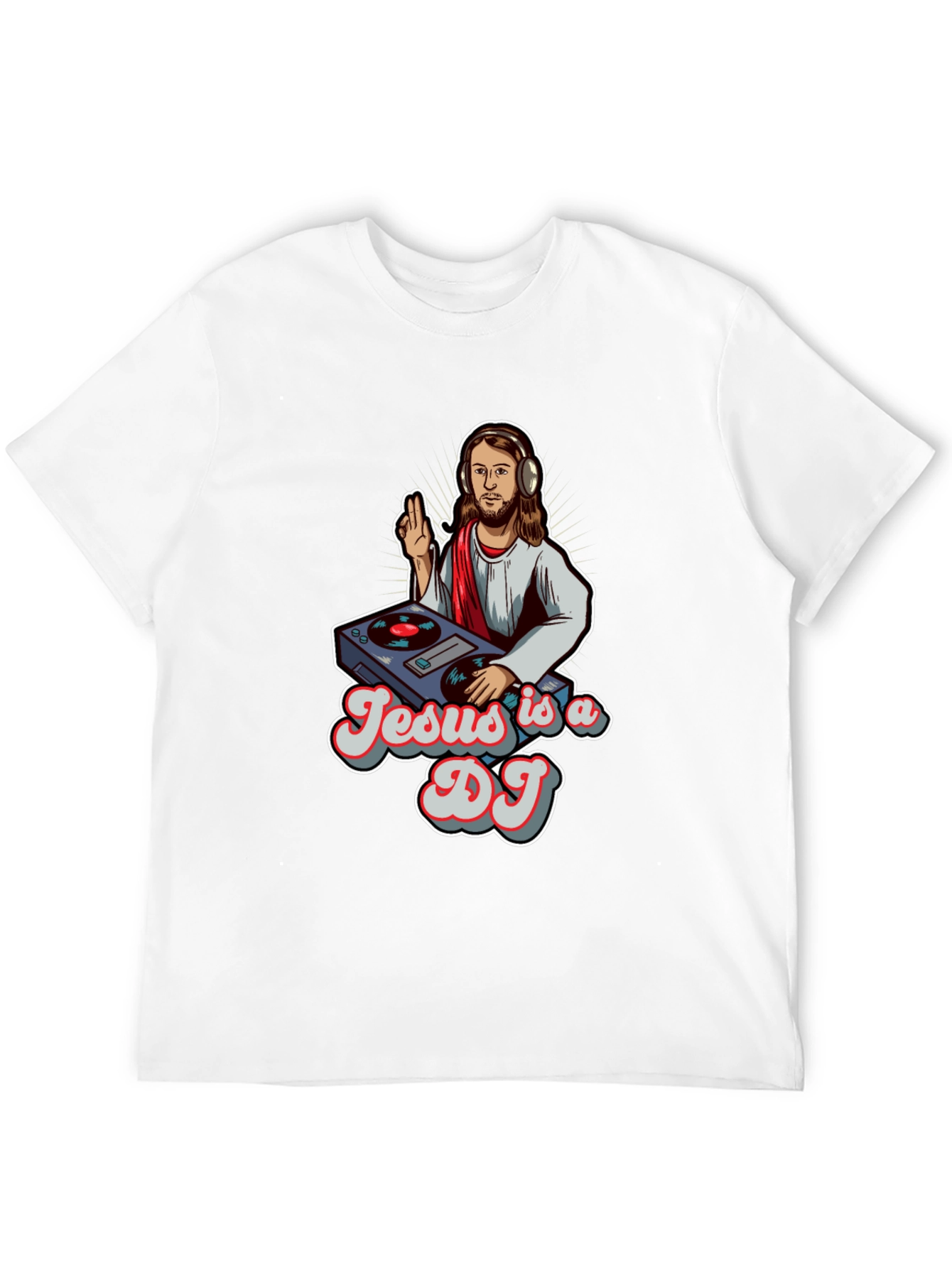 Black Jesus is a DJ Black T-Shirt view 12