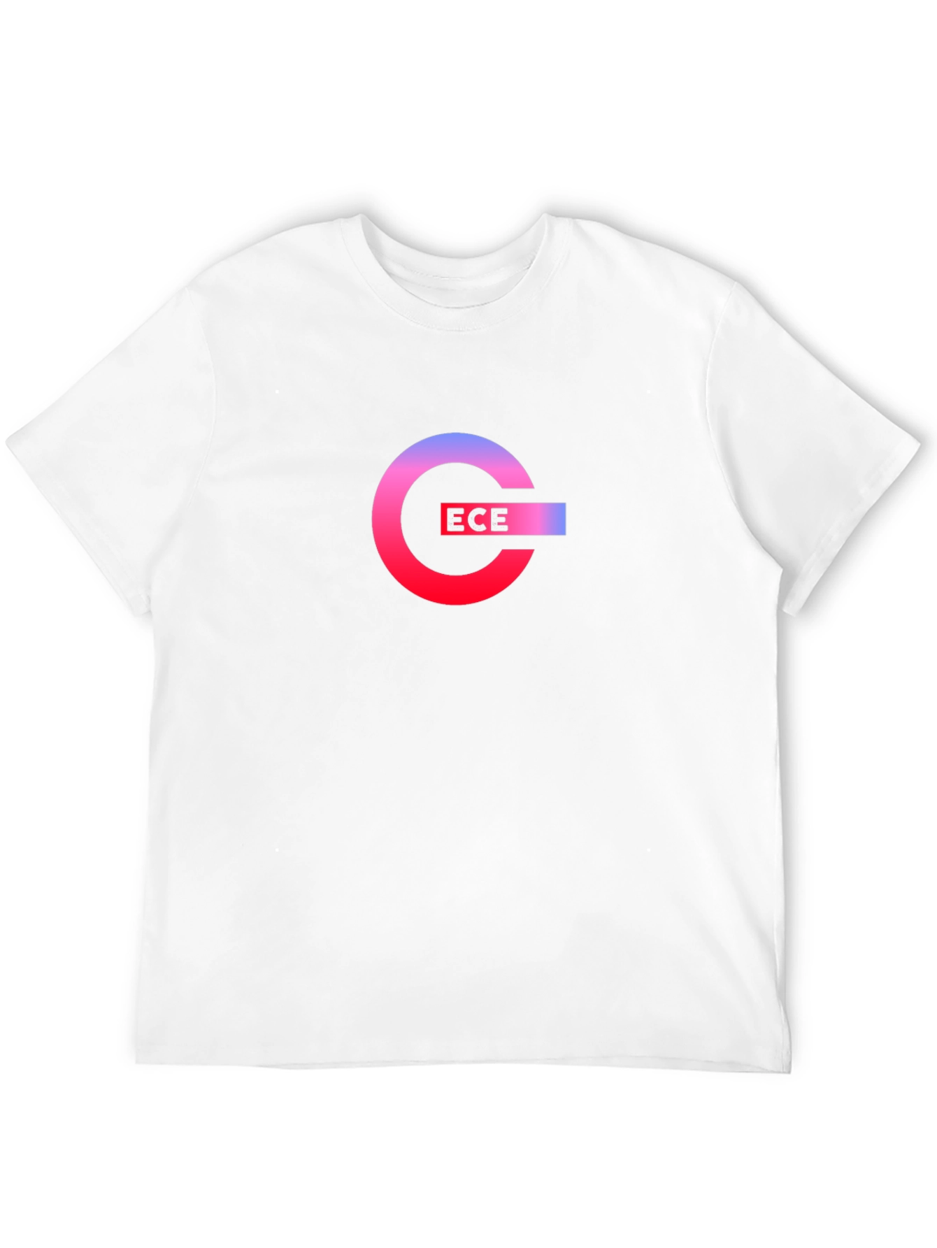 Black ECE Logo Graphic Black Tee view 12