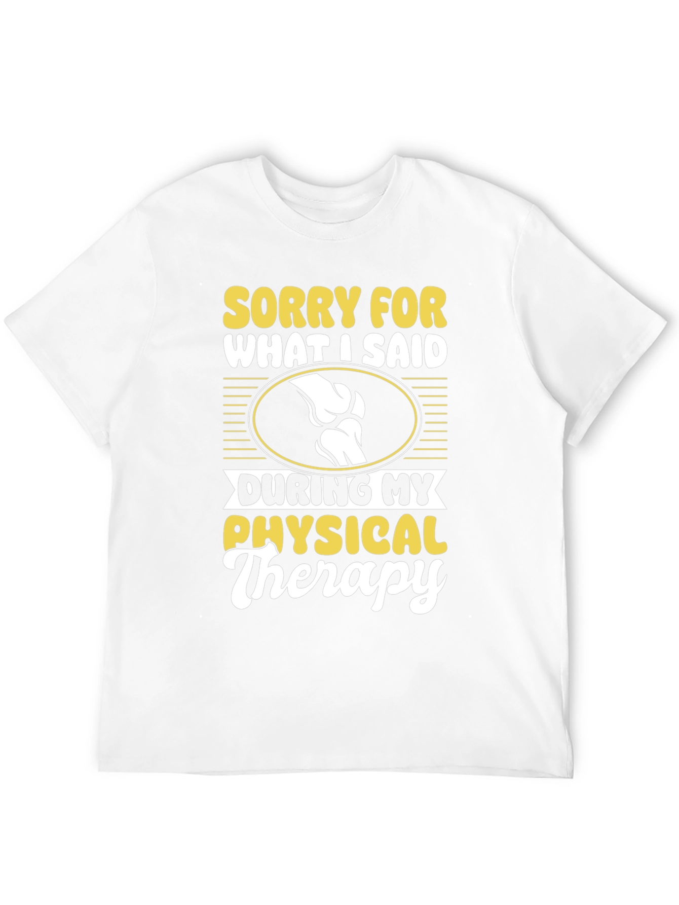 Black Funny Physical Therapy T-Shirt view 12