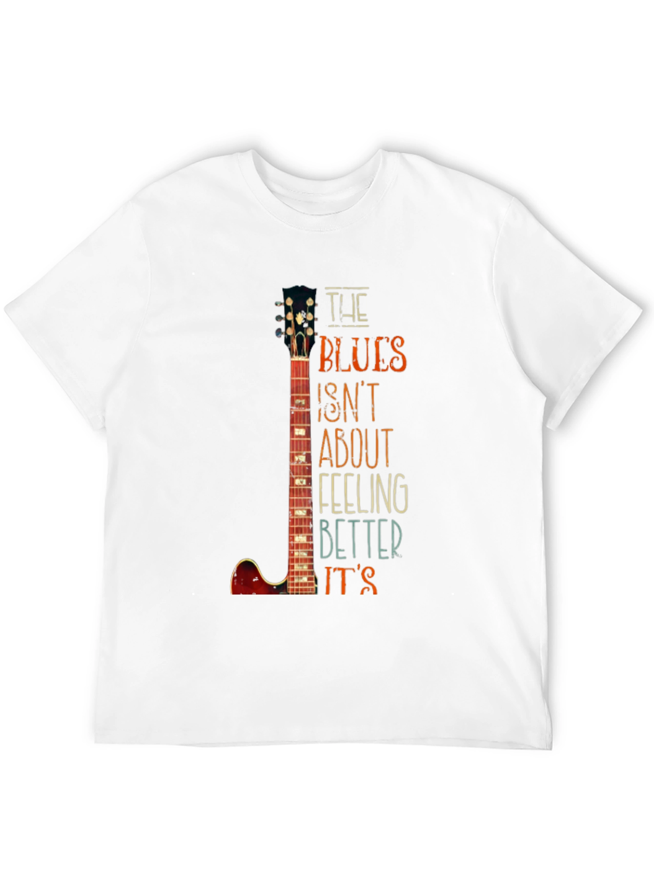 Black The Blues Graphic T-Shirt view 12