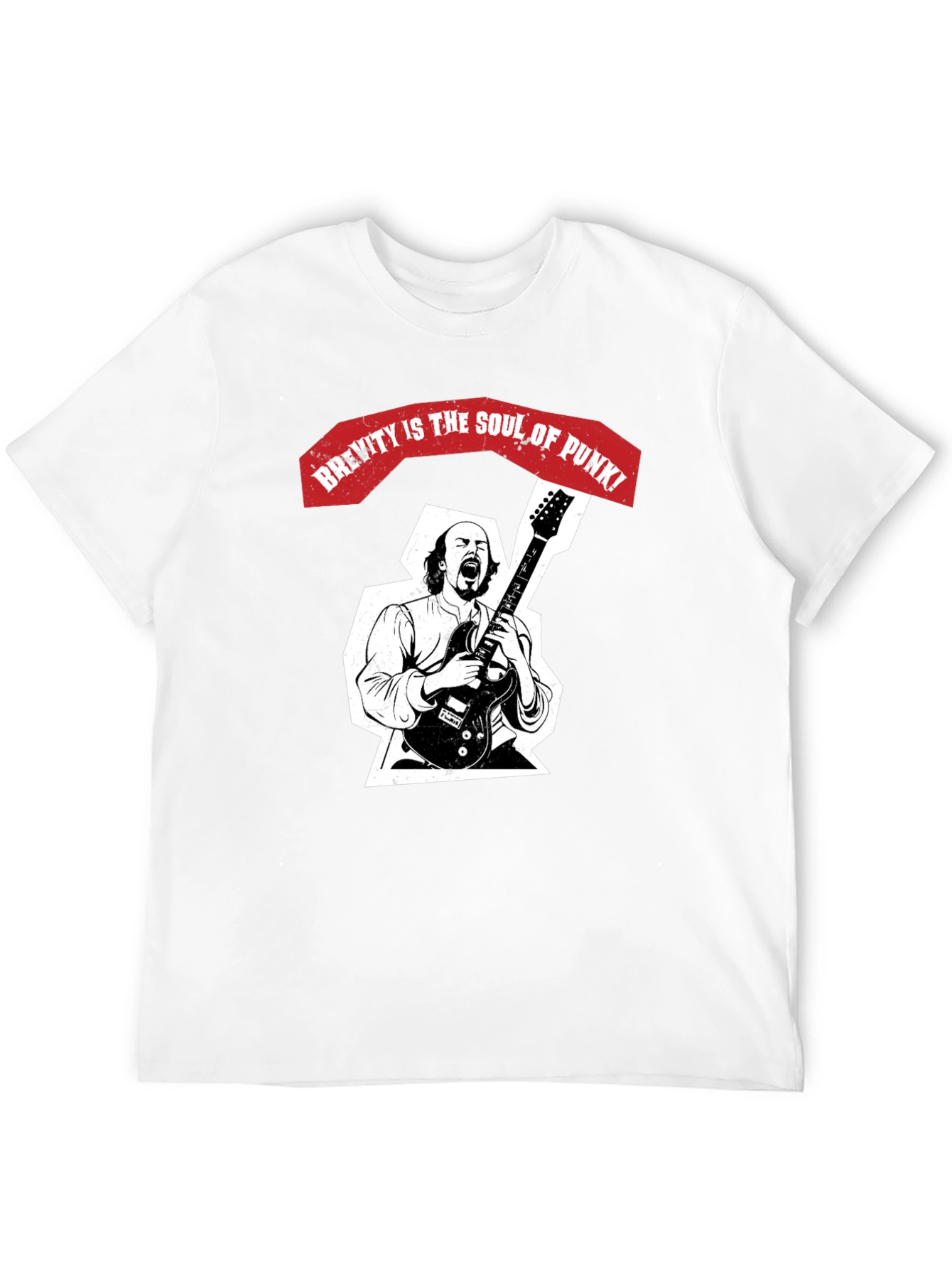 Black Brevity is the Soul of Punk T-Shirt view 12