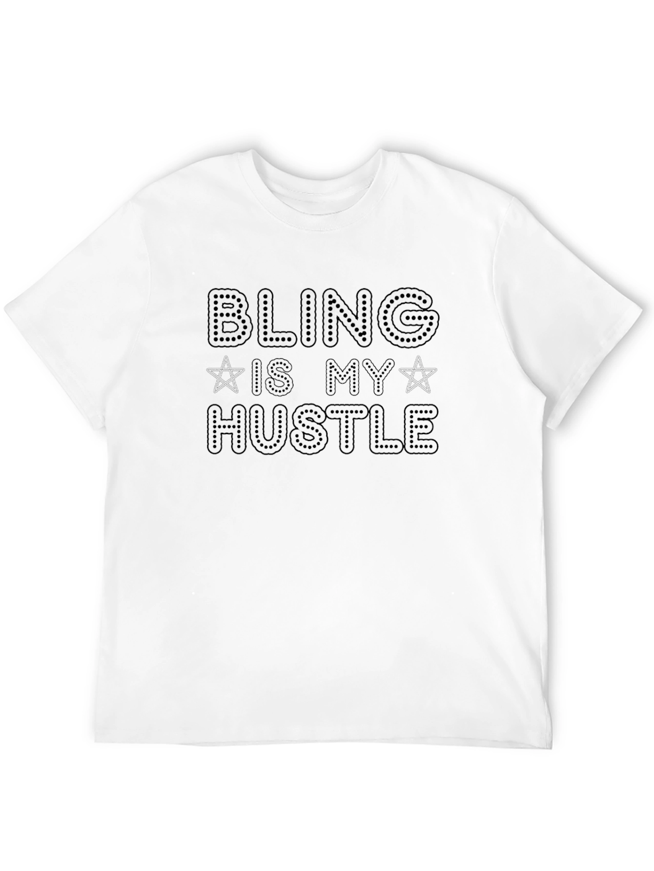 Black Bling Is My Hustle T-Shirt view 12