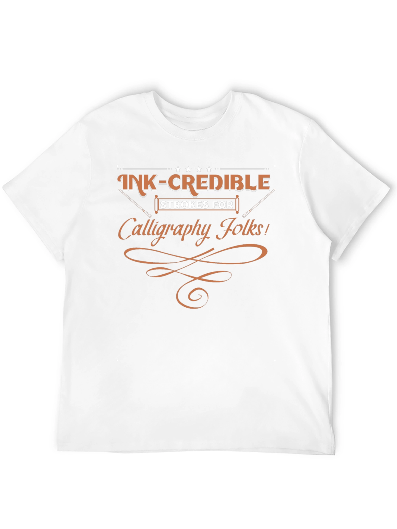 Black Ink-Credible Calligraphy T-Shirt view 12