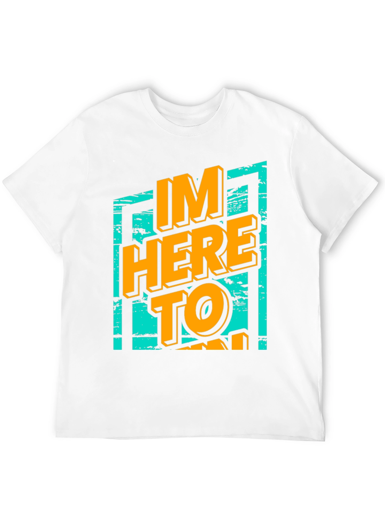 Black I'm Here to Party Graphic T-Shirt view 12
