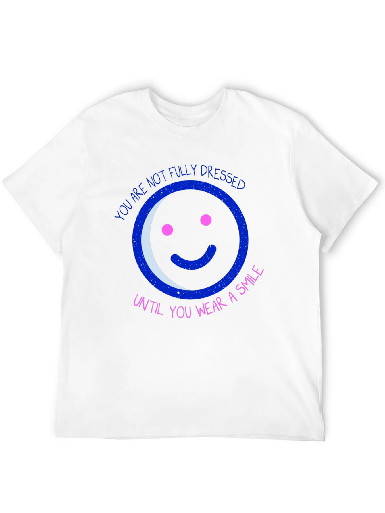 Black Smile T-Shirt - You Are Not Fully Dressed view 12