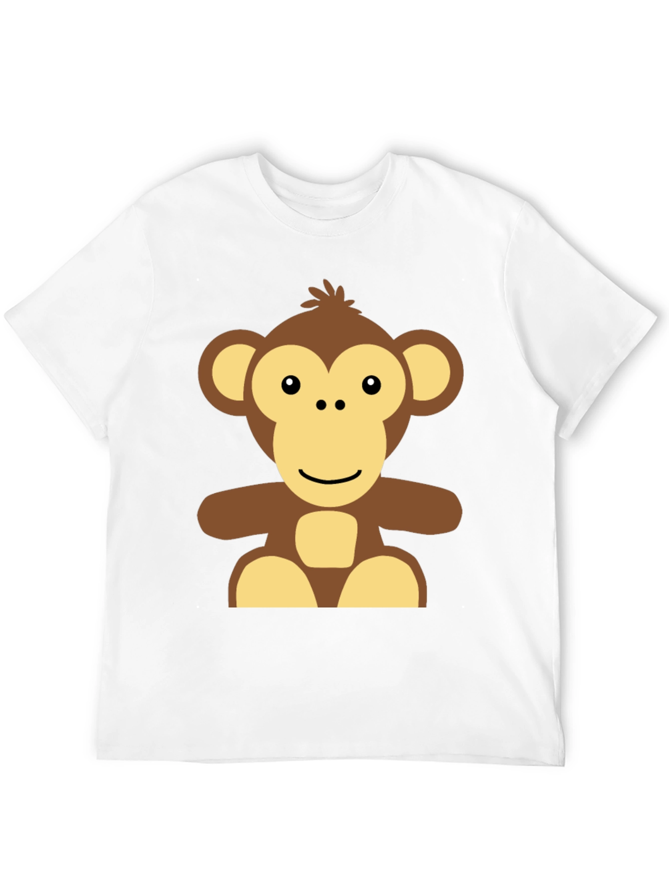 Black Monkey Graphic Black T-Shirt - Casual Wear view 12