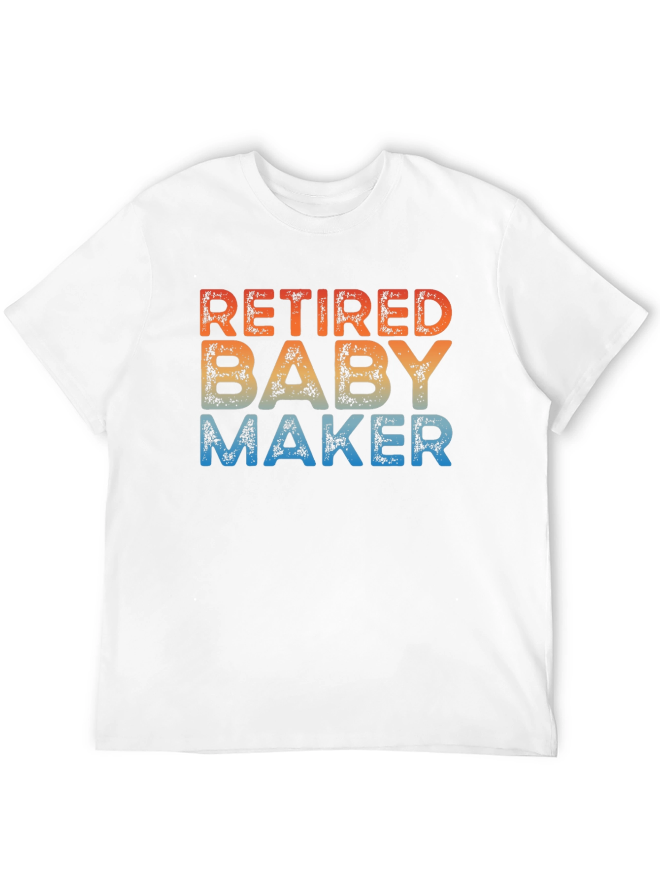Black Retired Baby Maker T-Shirt - Funny Retirement Gift view 12