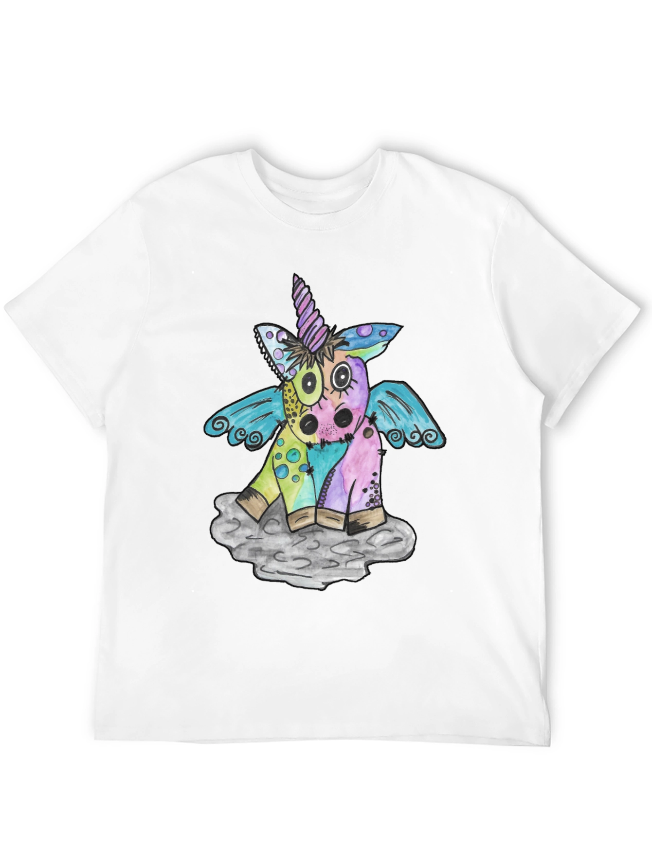 Whimsical Unicorn Graphic Tee - Unique & Fun - 12