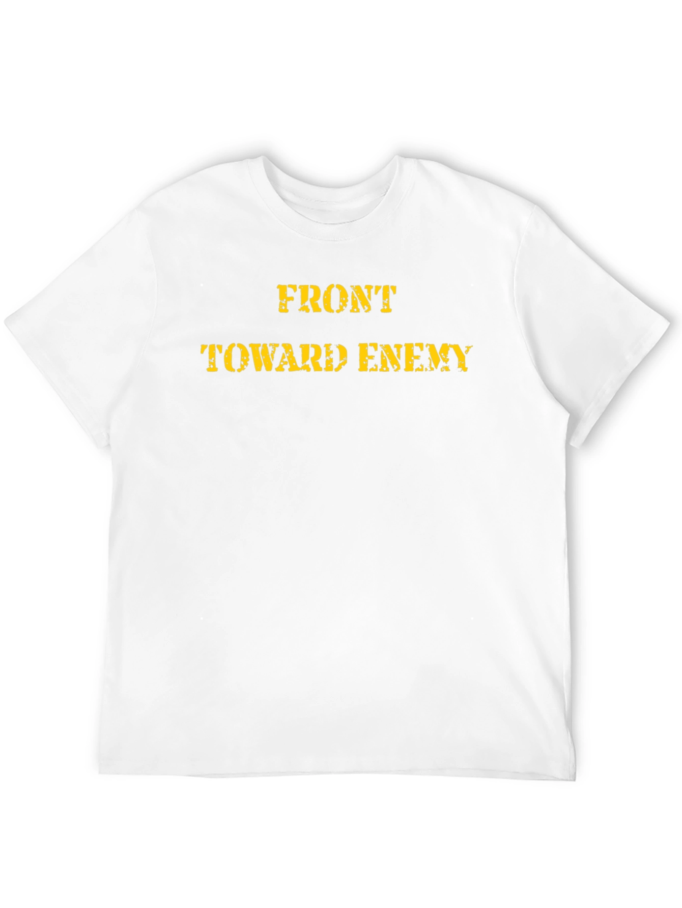Black Front Toward Enemy Graphic Tee - Black view 12