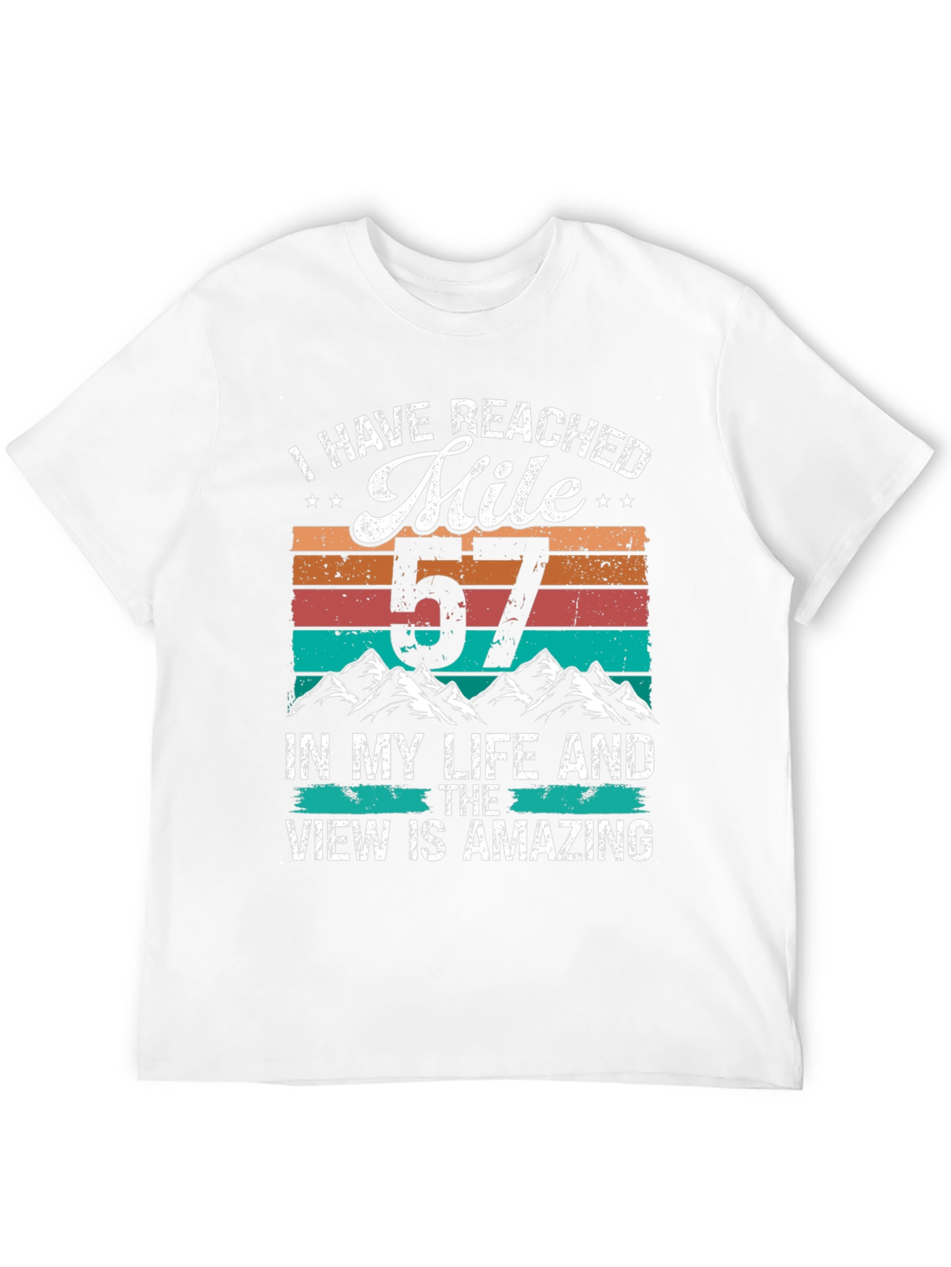 Black 57 Mile Life View T-Shirt view 12