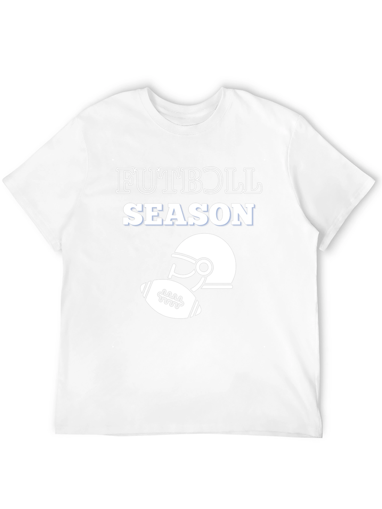 Black Futbol Season Graphic Tee view 12