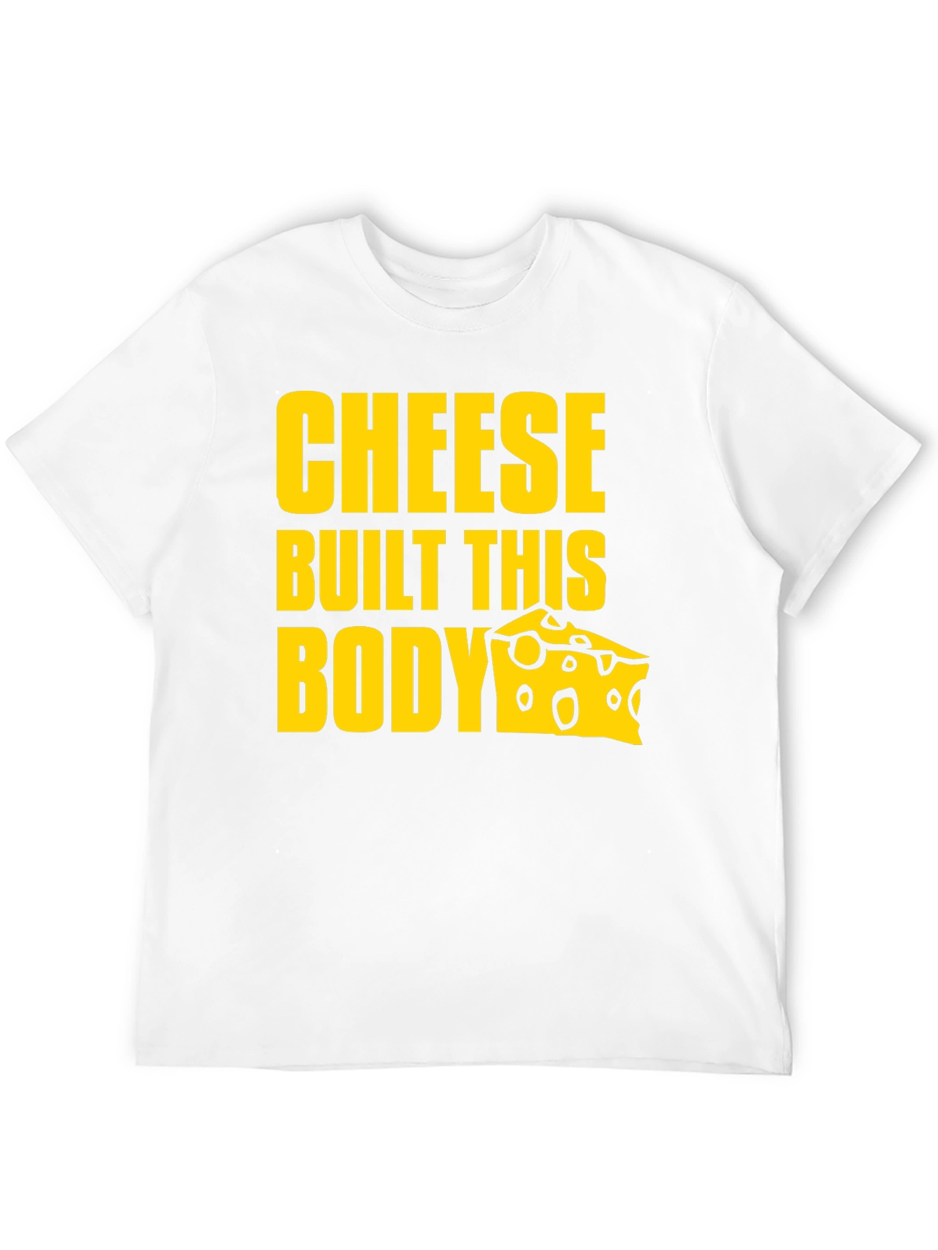 Black Cheese Built This Body Graphic T-Shirt view 12