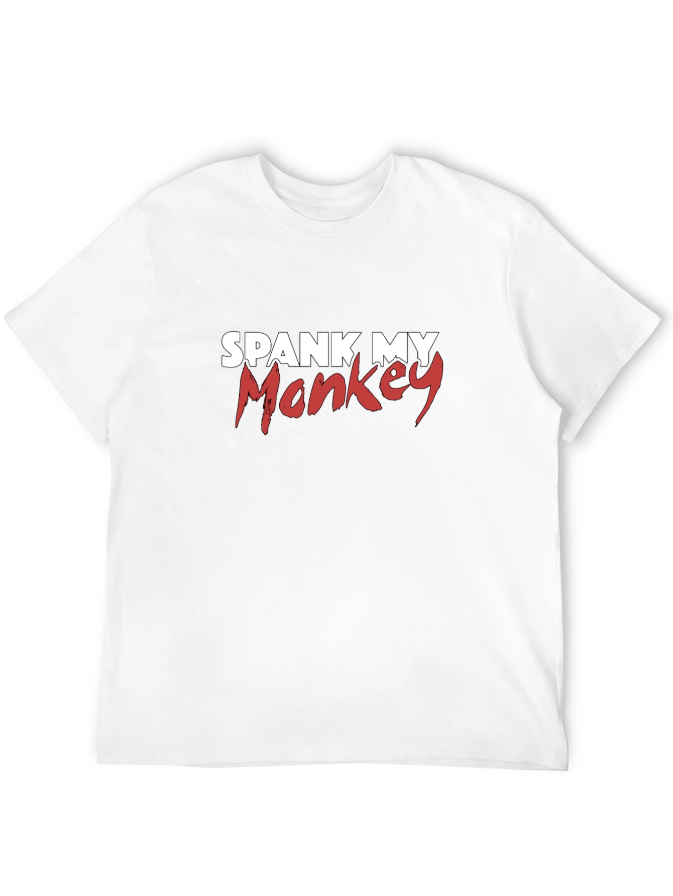Black Spank My Monkey Graphic Tee - Bold & Edgy Design view 12