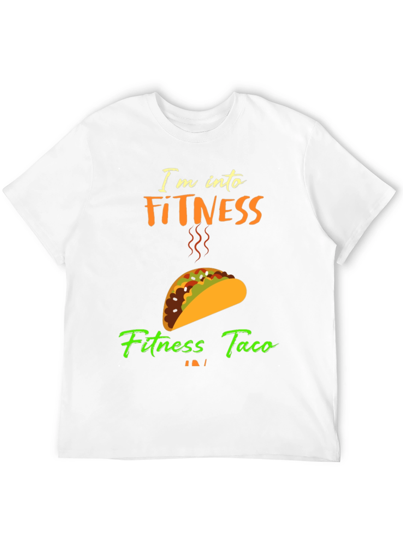 Black Fitness Taco T-Shirt - Gym Humor Tee view 12
