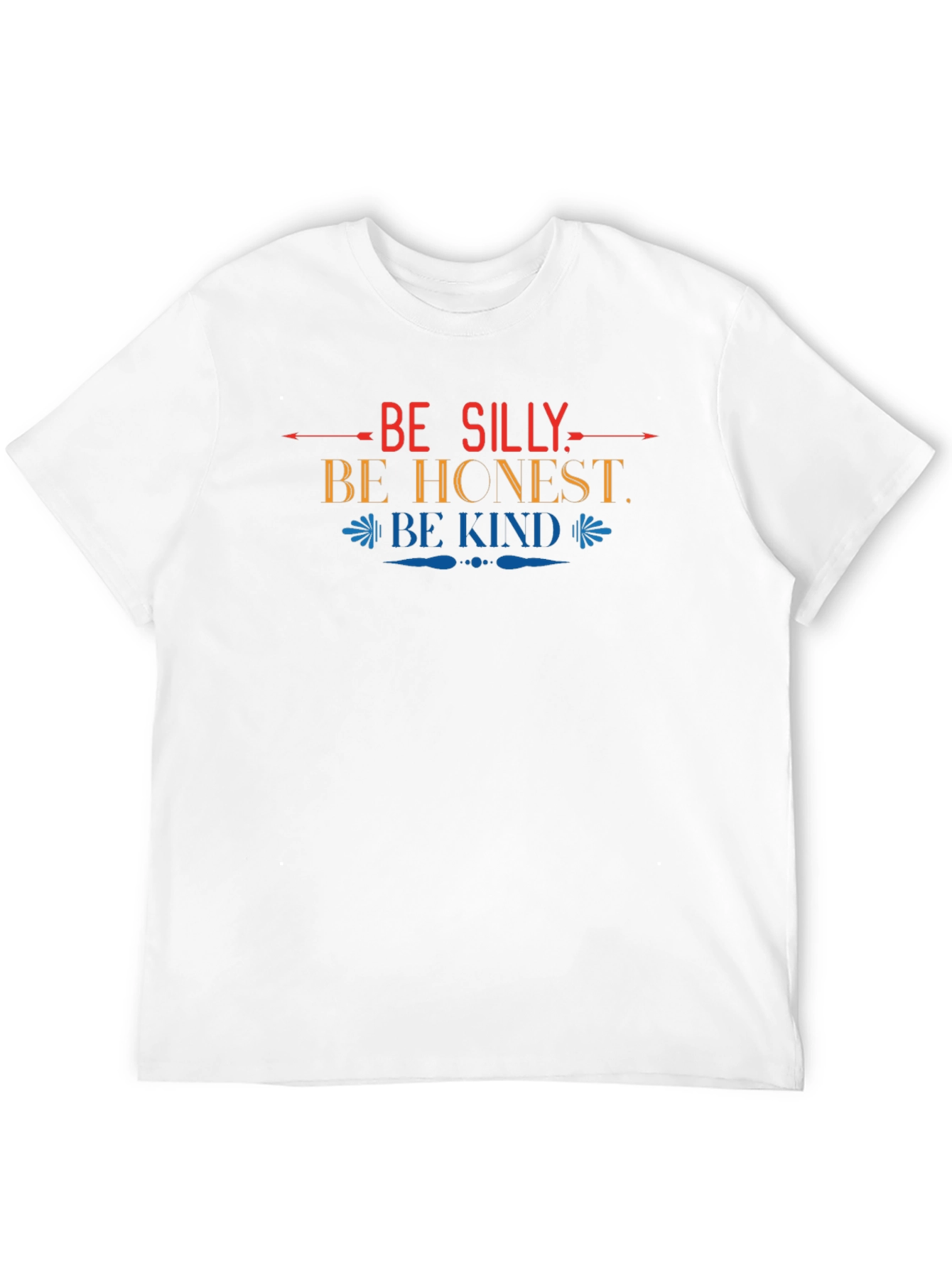 Black Be Silly Be Honest Be Kind Graphic T-Shirt view 12