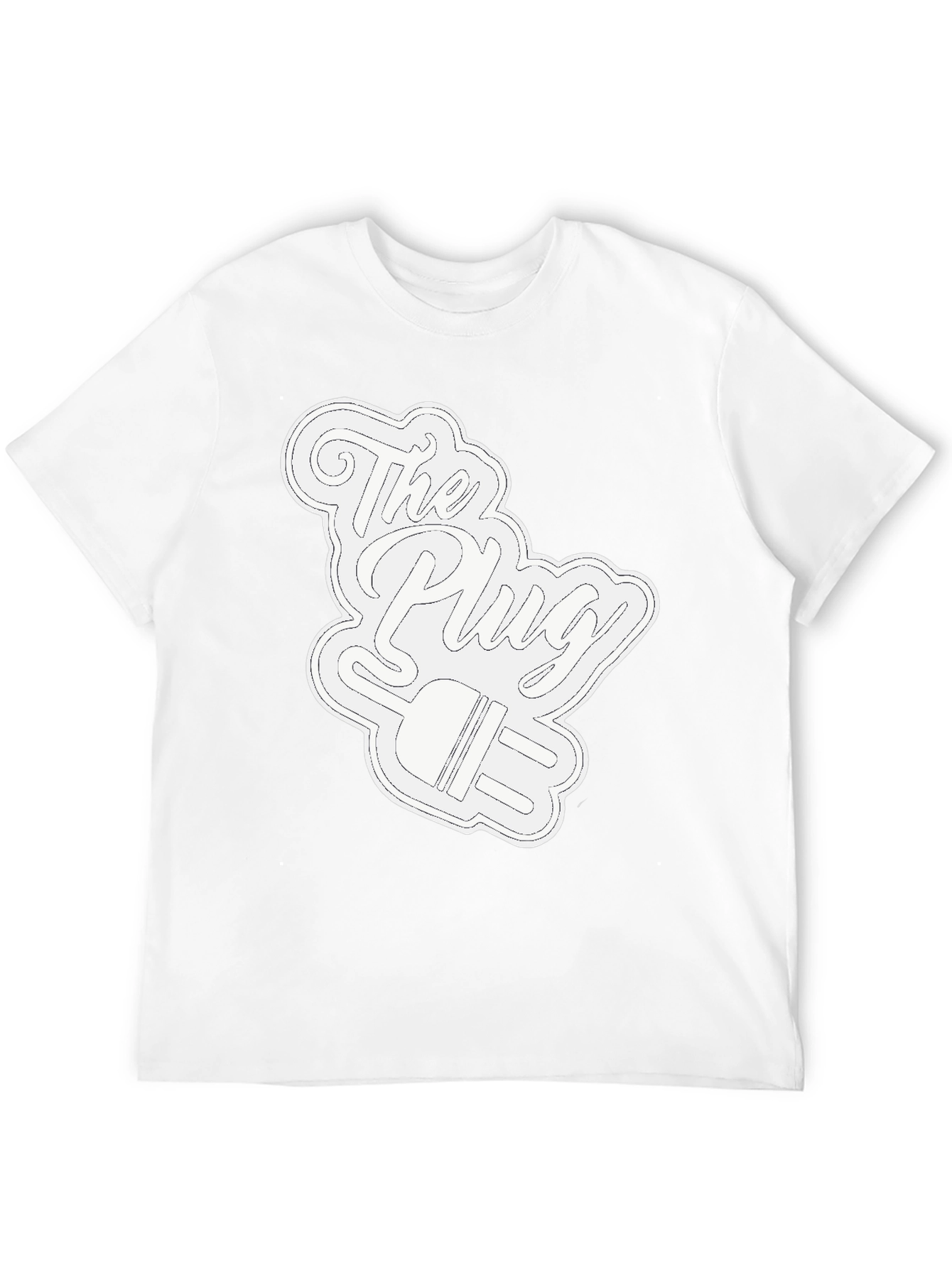 Black The Plug Graphic T-Shirt - Black view 12