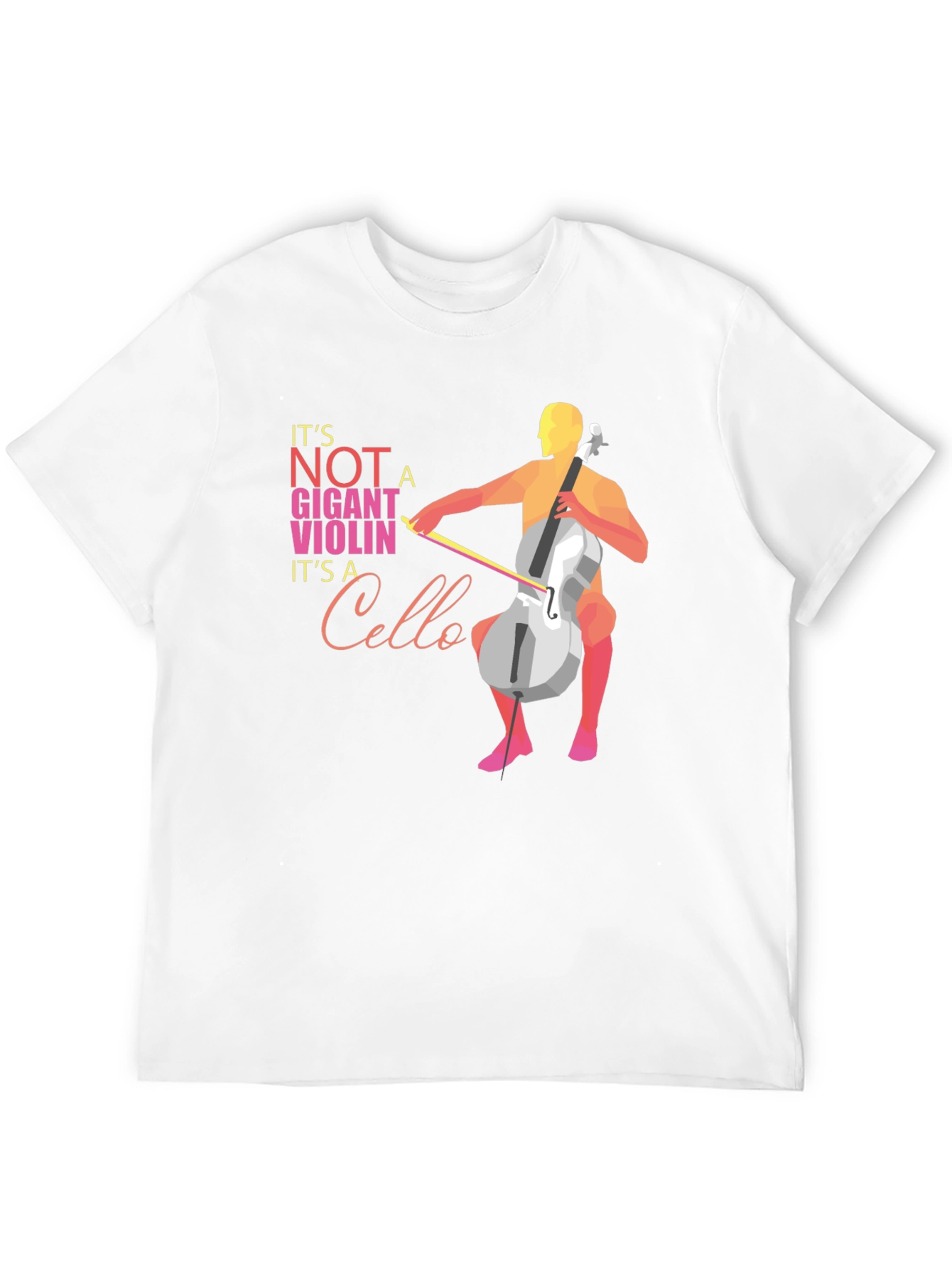Black Cello T-Shirt: It's Not a Giant Violin! view 12