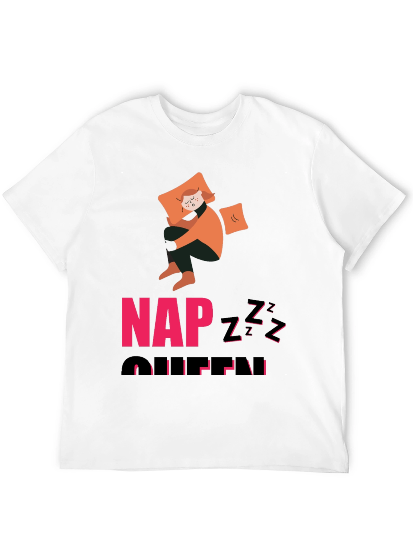 Black Nap Queen Black T-Shirt view 12