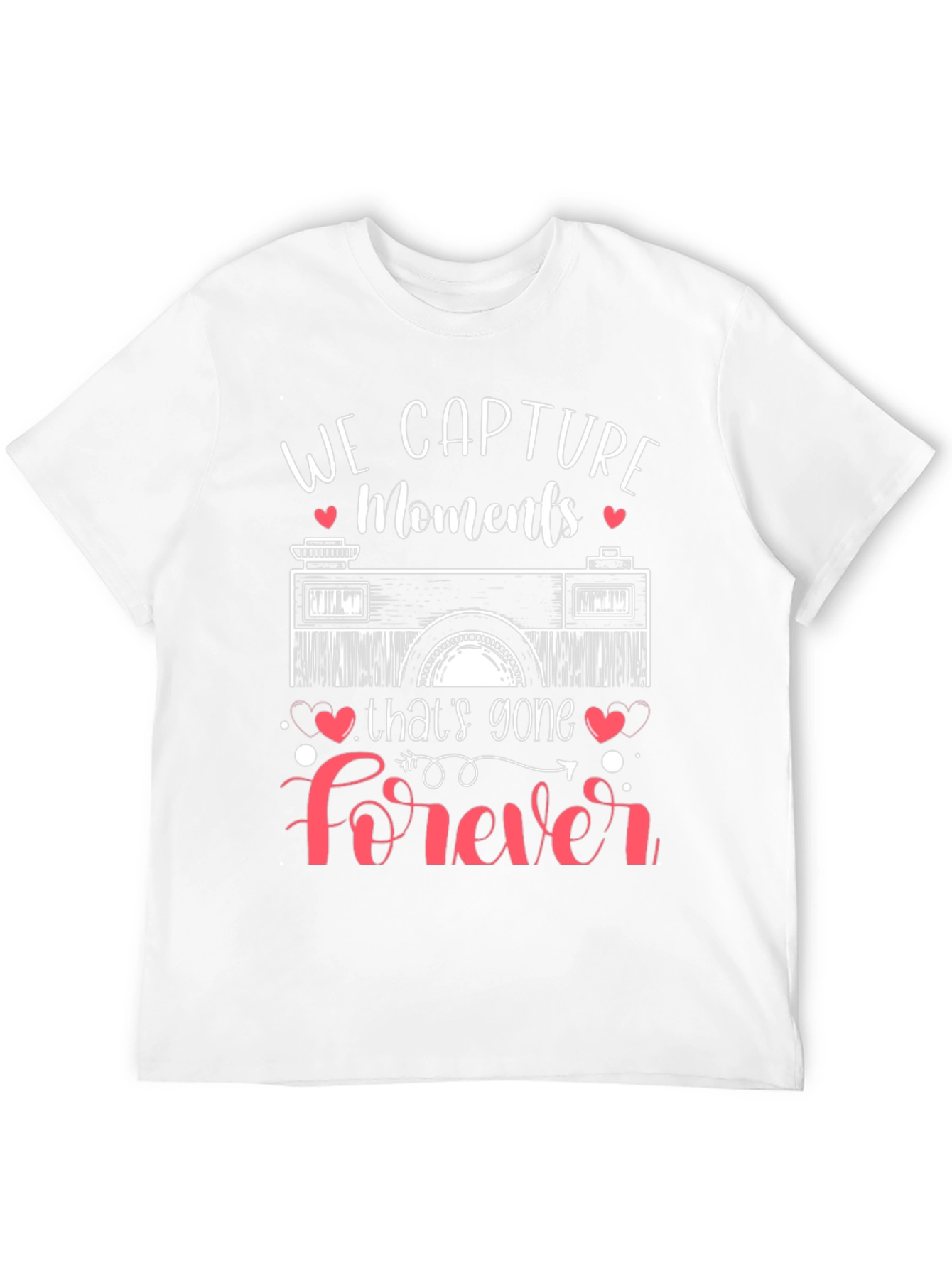 Black We Capture Moments T-Shirt, Forever Memories Tee view 12