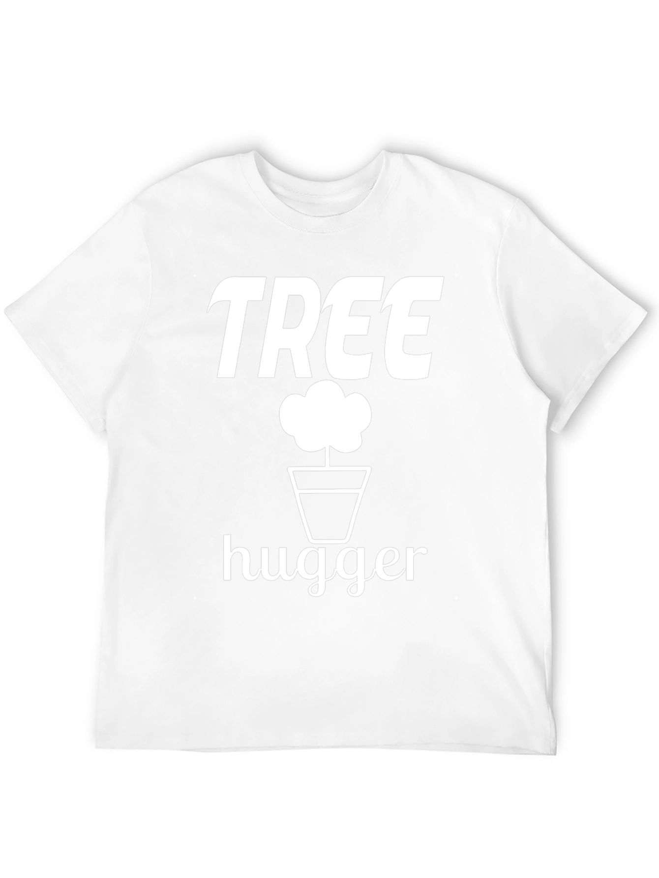 Black Tree Hugger Graphic Tee - Eco Friendly view 12