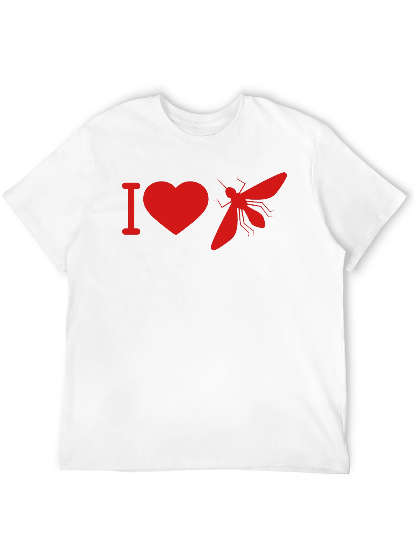 Black I Heart Mosquitoes Graphic Tee - Black Cotton view 12