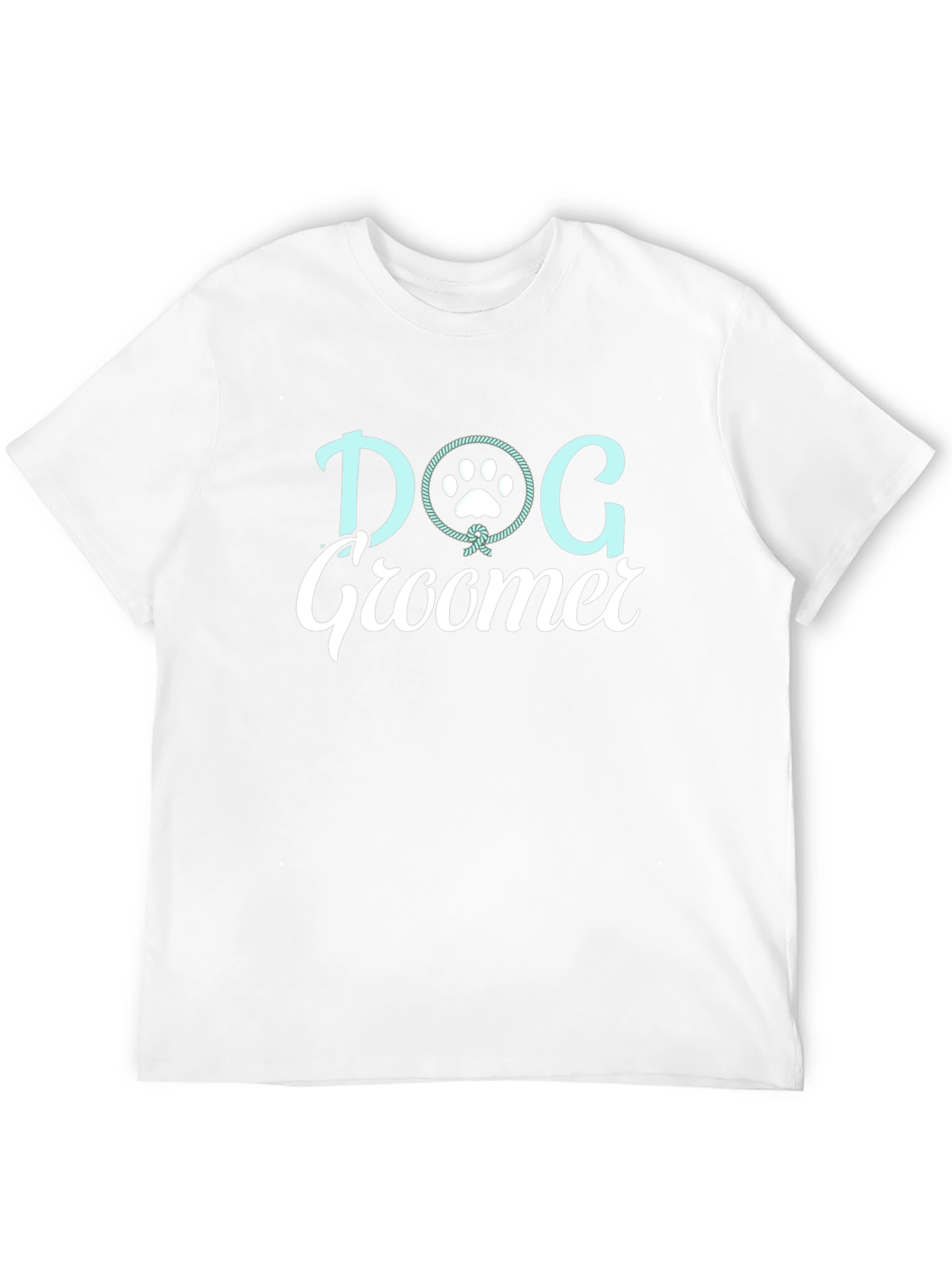 Black Dog Groomer T-Shirt - Unisex Black Tee view 12