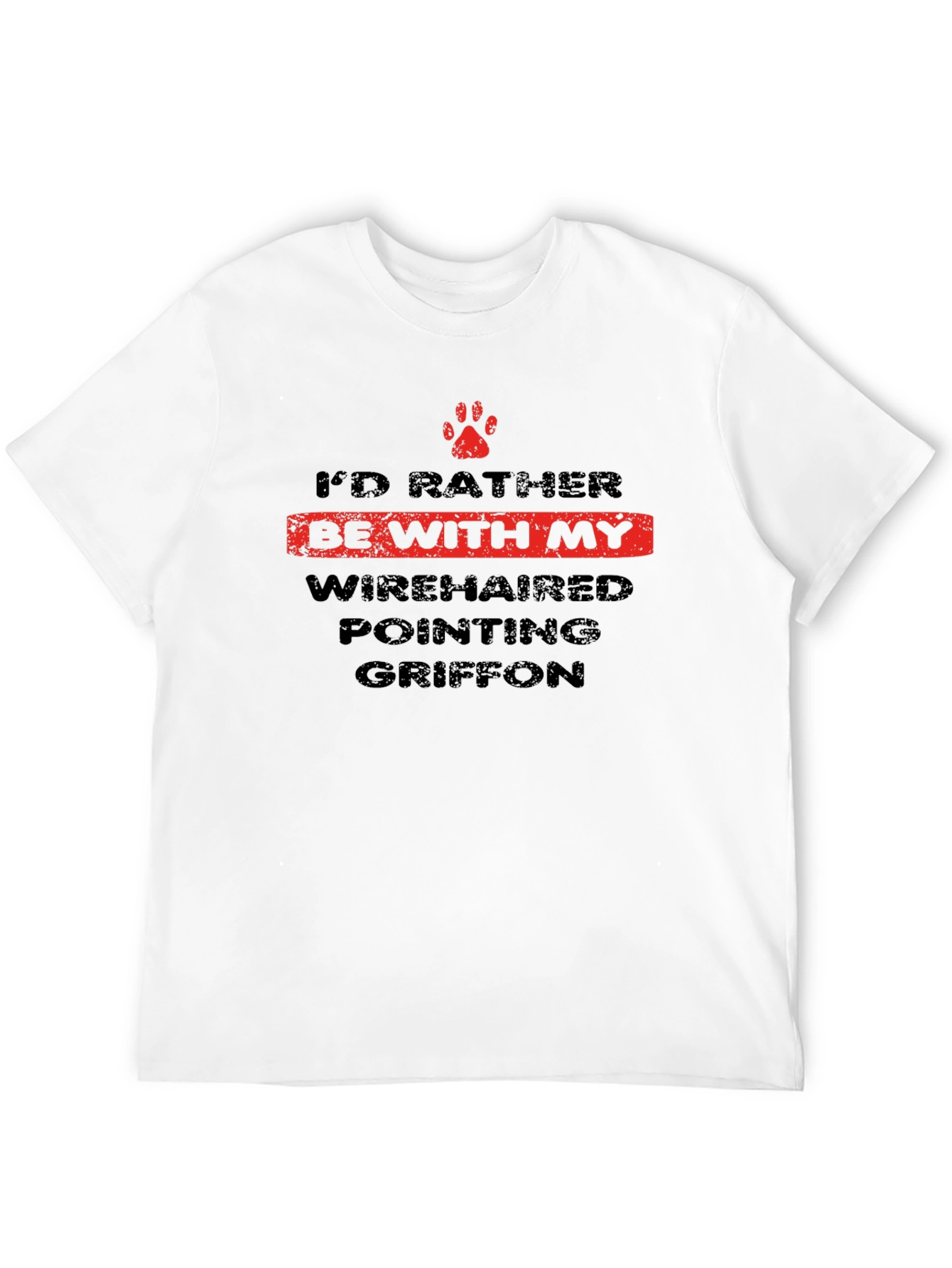 Wirehaired Pointing Griffon T-Shirt - Dog Lover Tee - 12