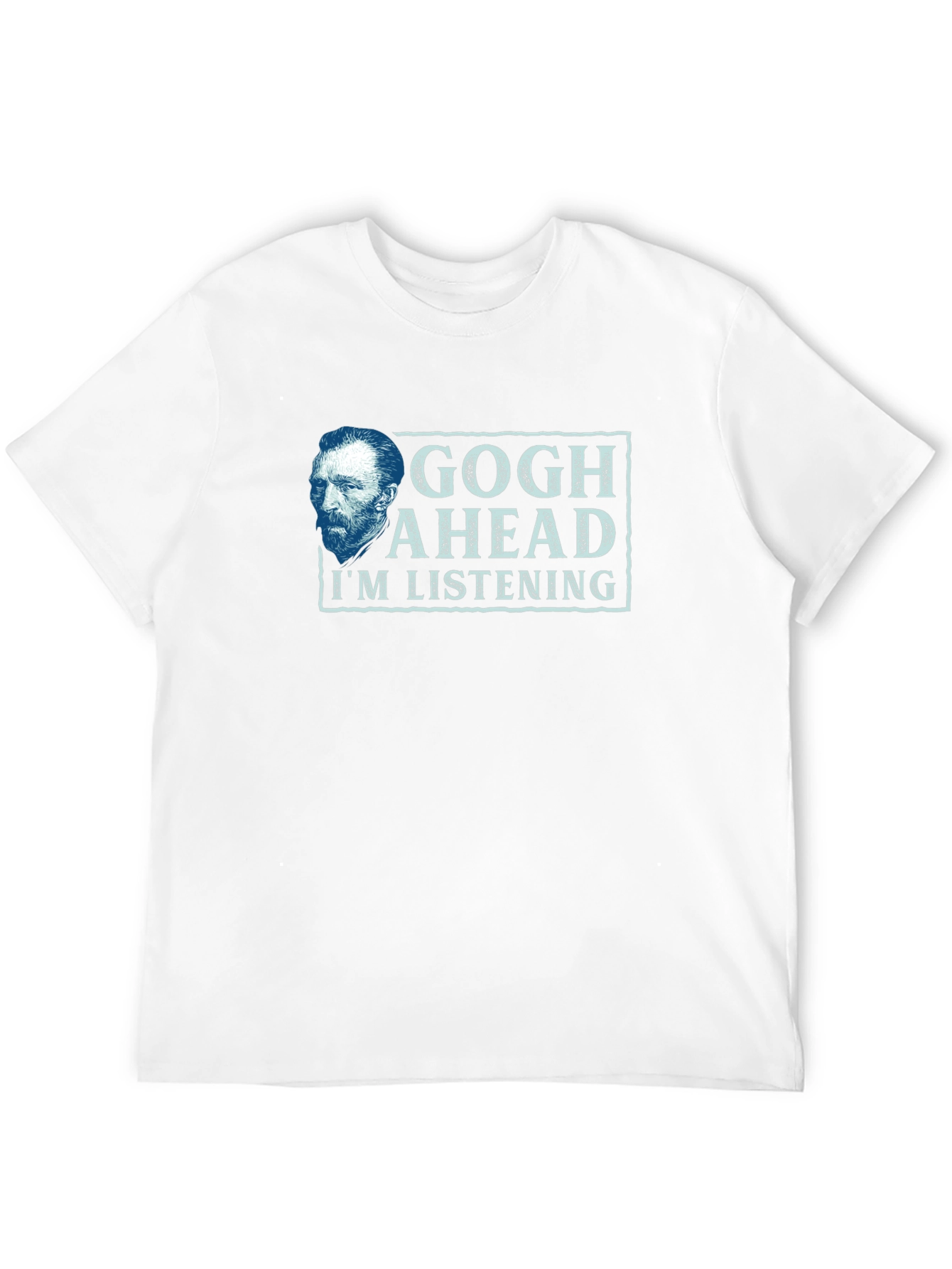 Black Gogh Ahead T-Shirt - Funny Artist Tee view 12