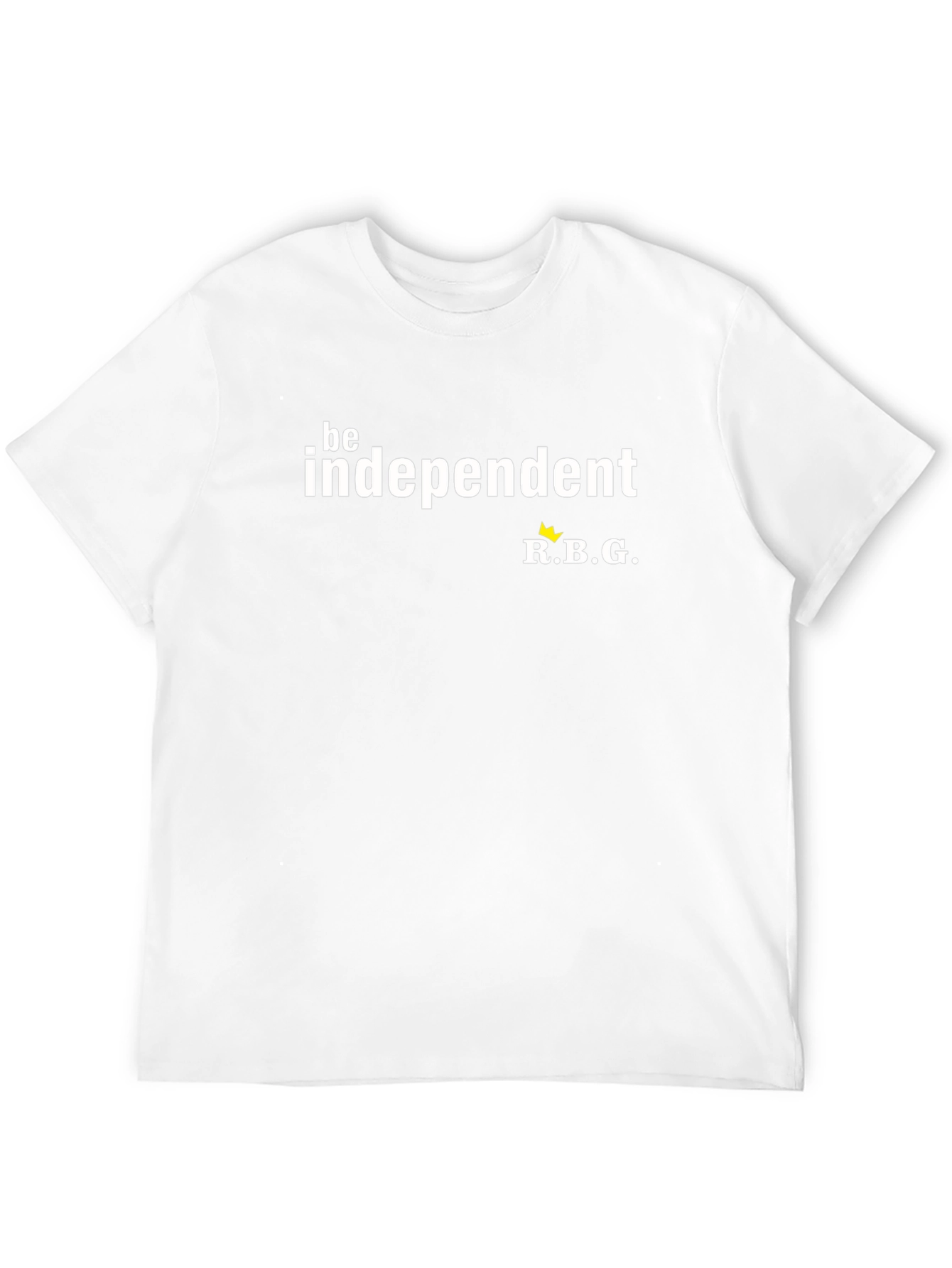 Black Be Independent RBG T-Shirt view 12