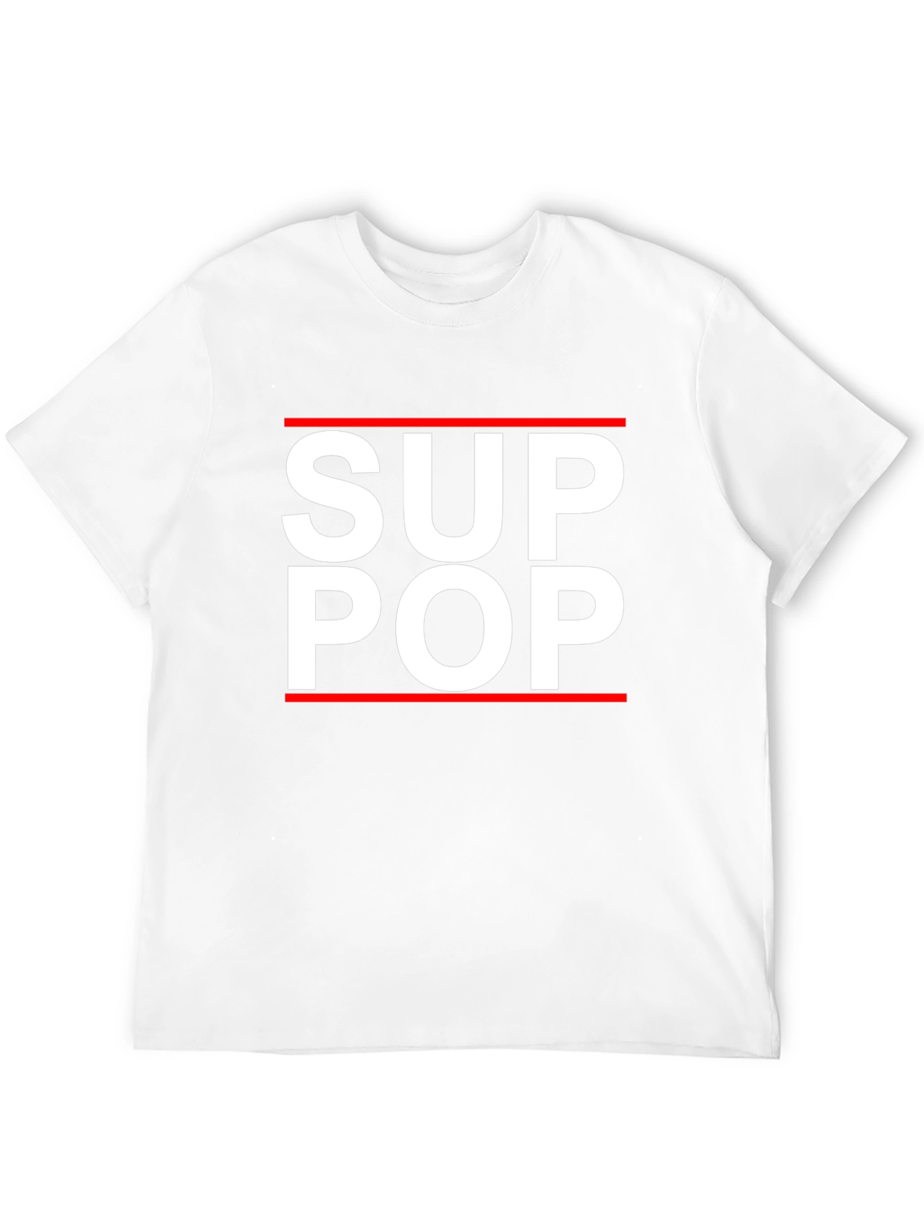 Black Sup Pop Graphic Tee - Cool Casual Shirt view 12