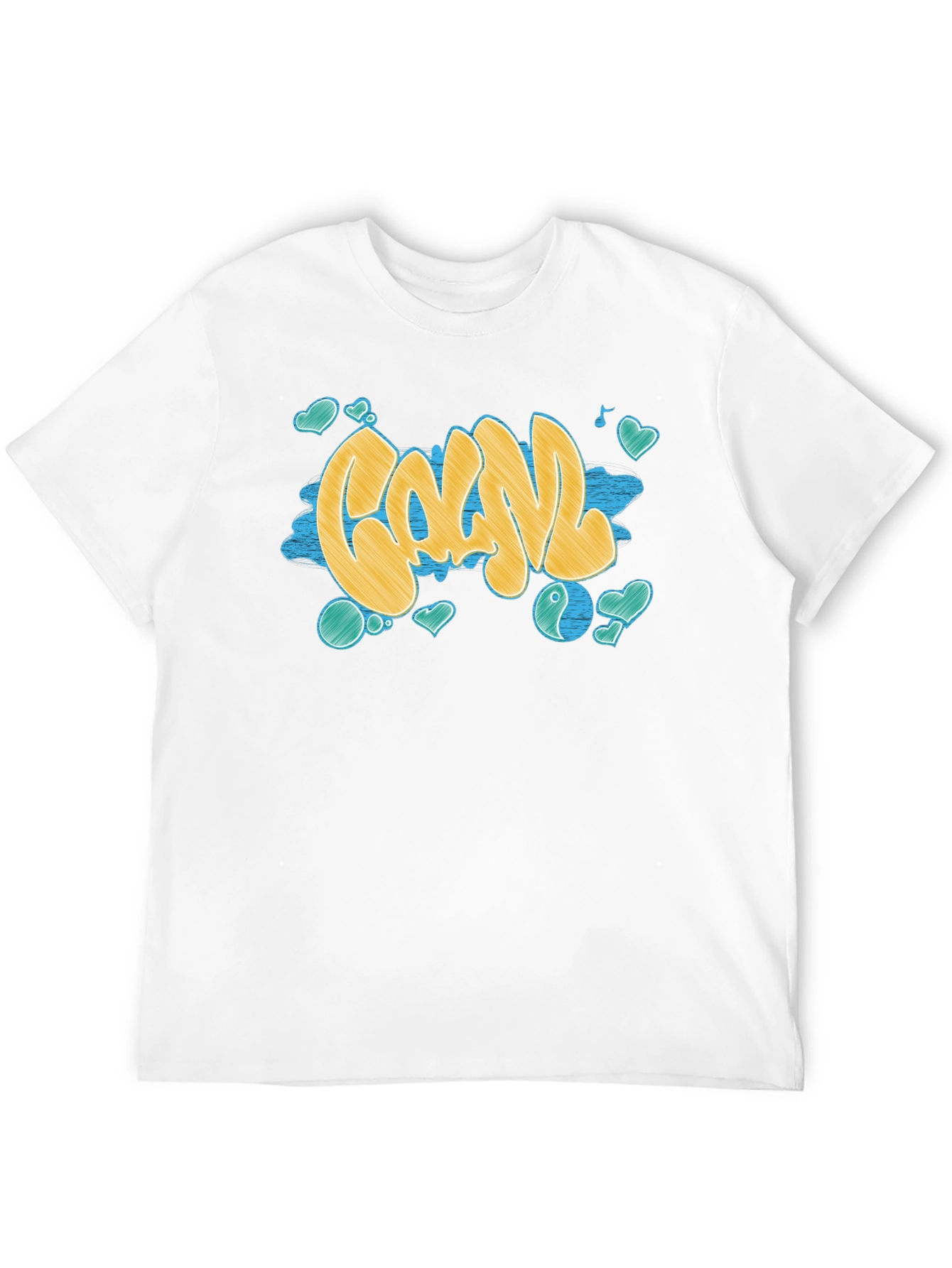 Black Cool Graffiti T-Shirt - Black view 12