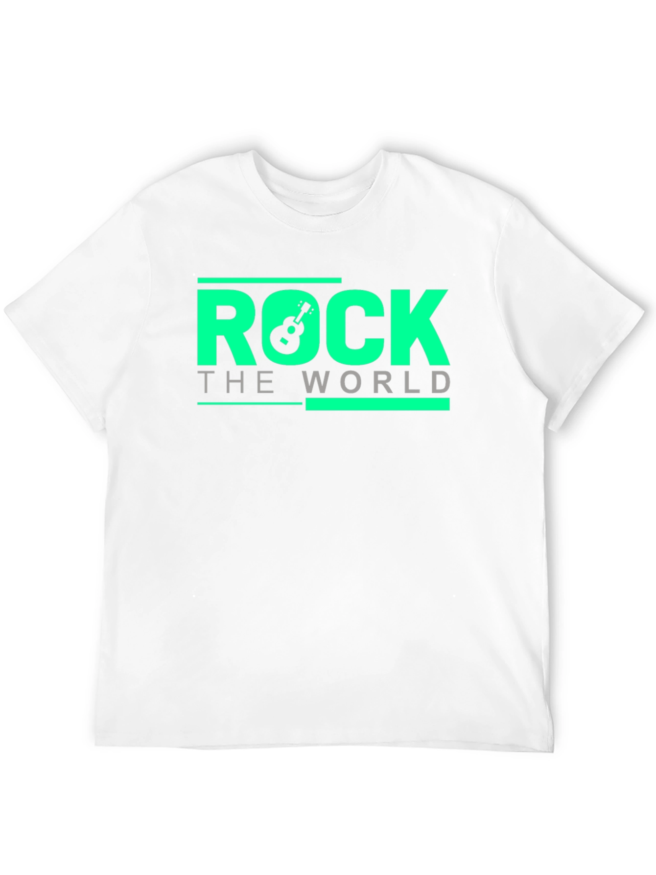 Black Rock the World Graphic T-Shirt view 12