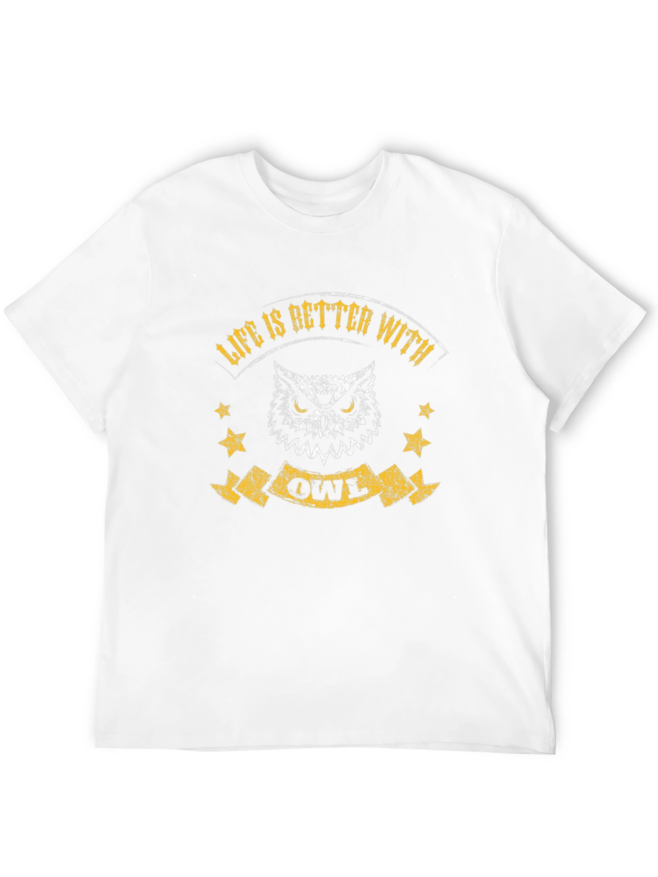Black Life Is Better With Owls T-Shirt view 12