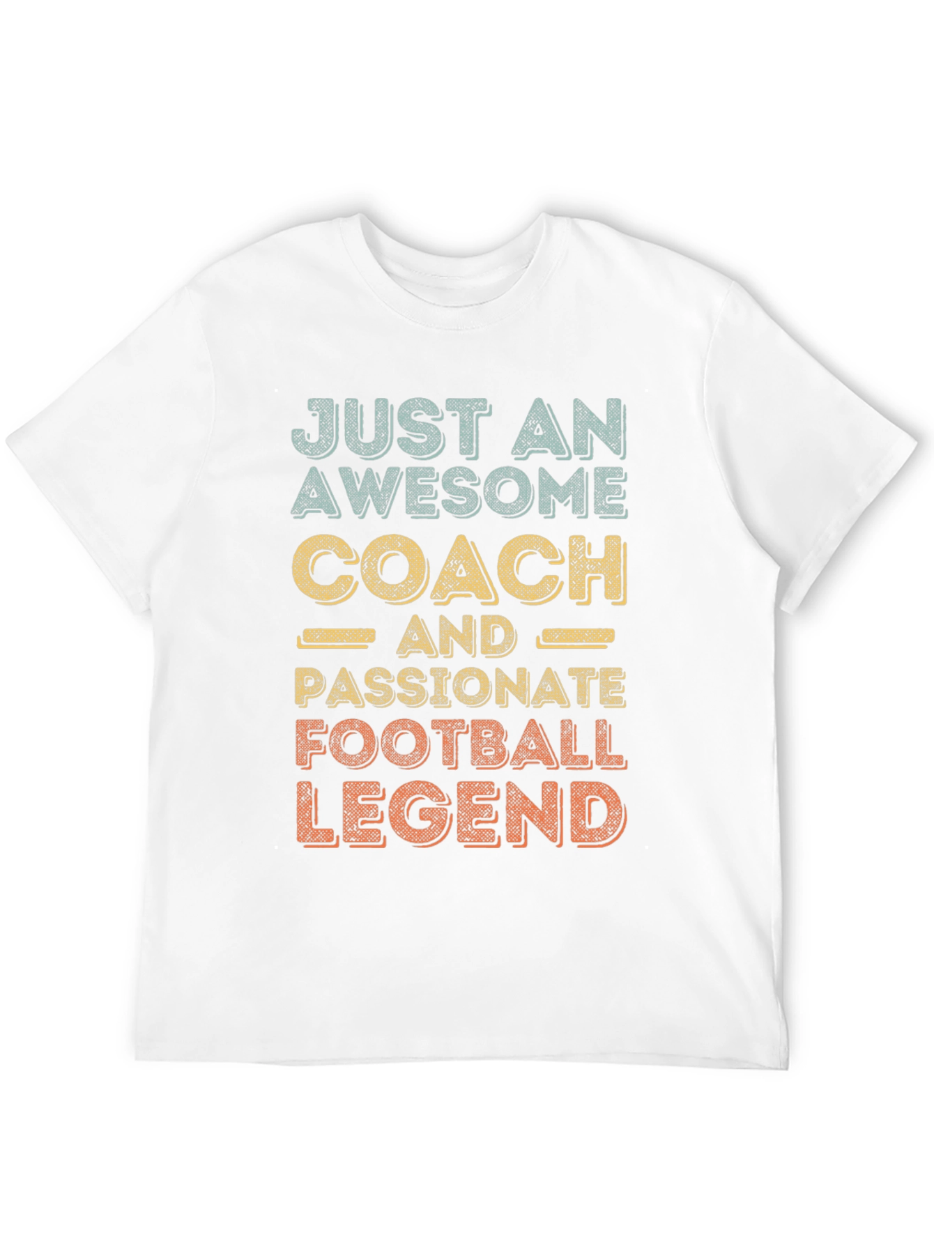 Black Awesome Coach Football Legend Graphic Tee view 12