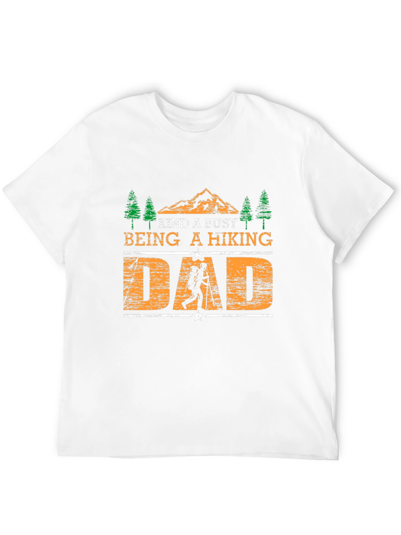 Black Hiking Dad T-Shirt - Outdoor Adventure Apparel view 12