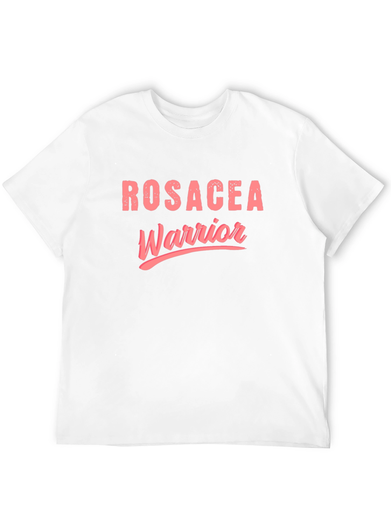 Black Rosacea Warrior Graphic Tee - Awareness Shirt view 12