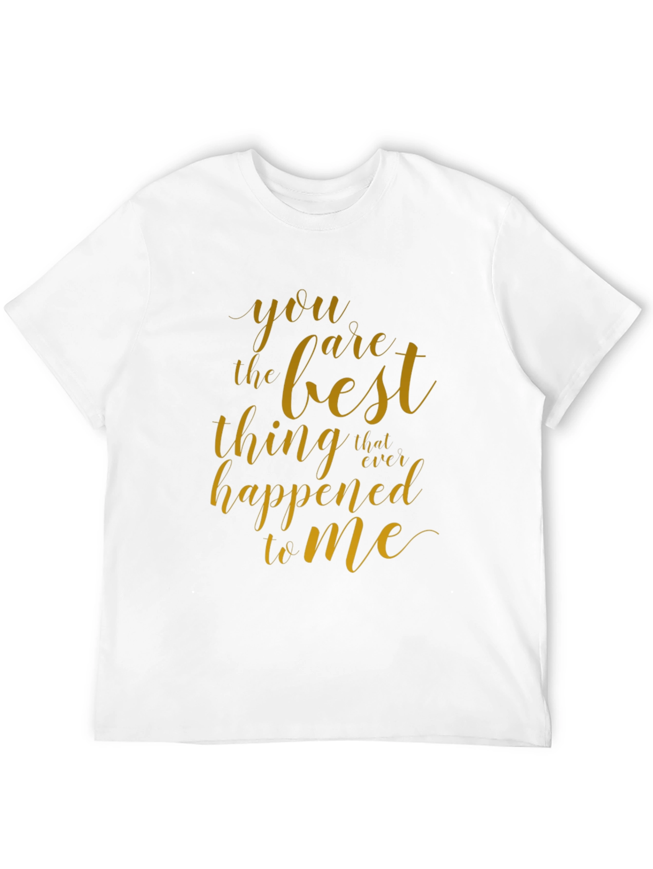 Black You Are The Best Thing Black Graphic Tee view 12