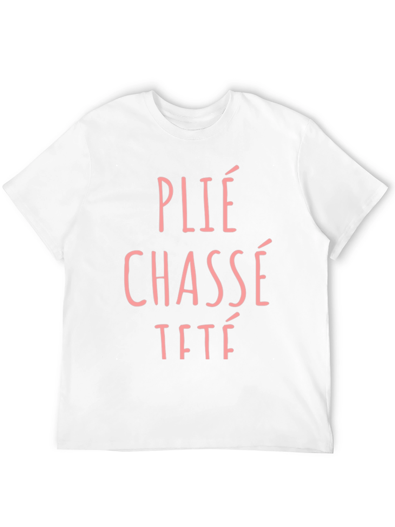 Black Ballet Moves Graphic T-Shirt - Plie, Chasse, Tete view 12