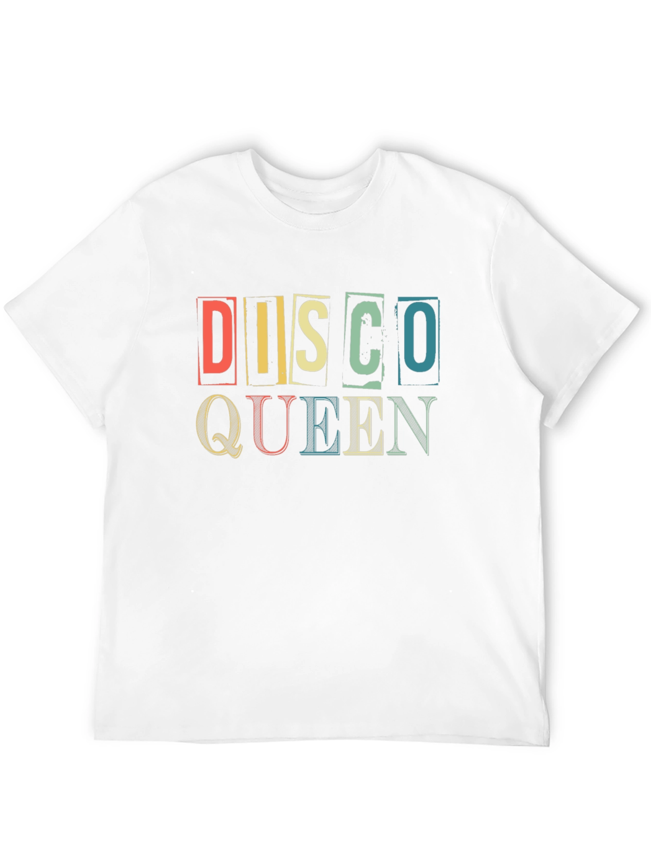 Black Disco Queen Graphic Tee - Retro Style view 12