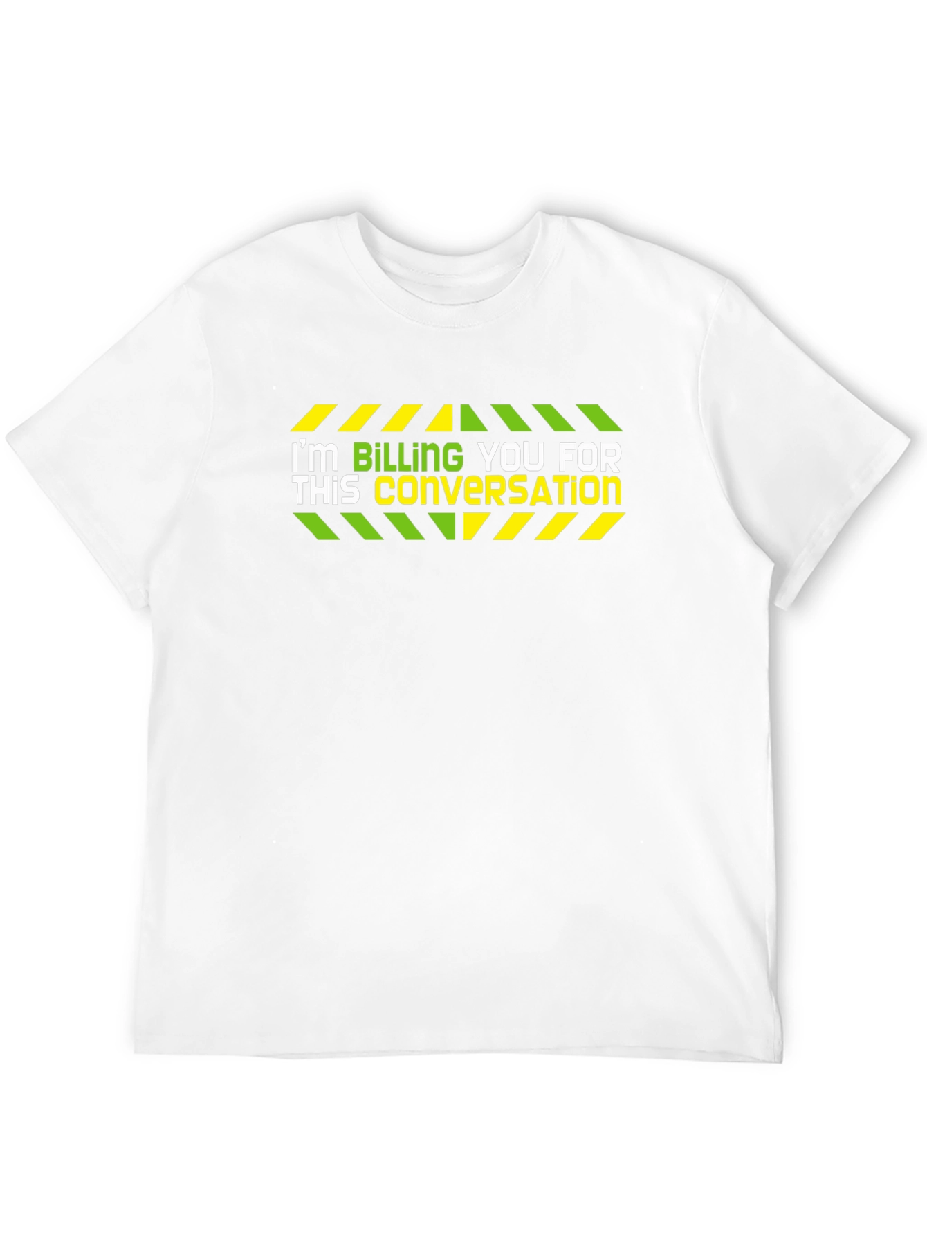 Billing Conversation T-Shirt - Funny Humor Tee - 12