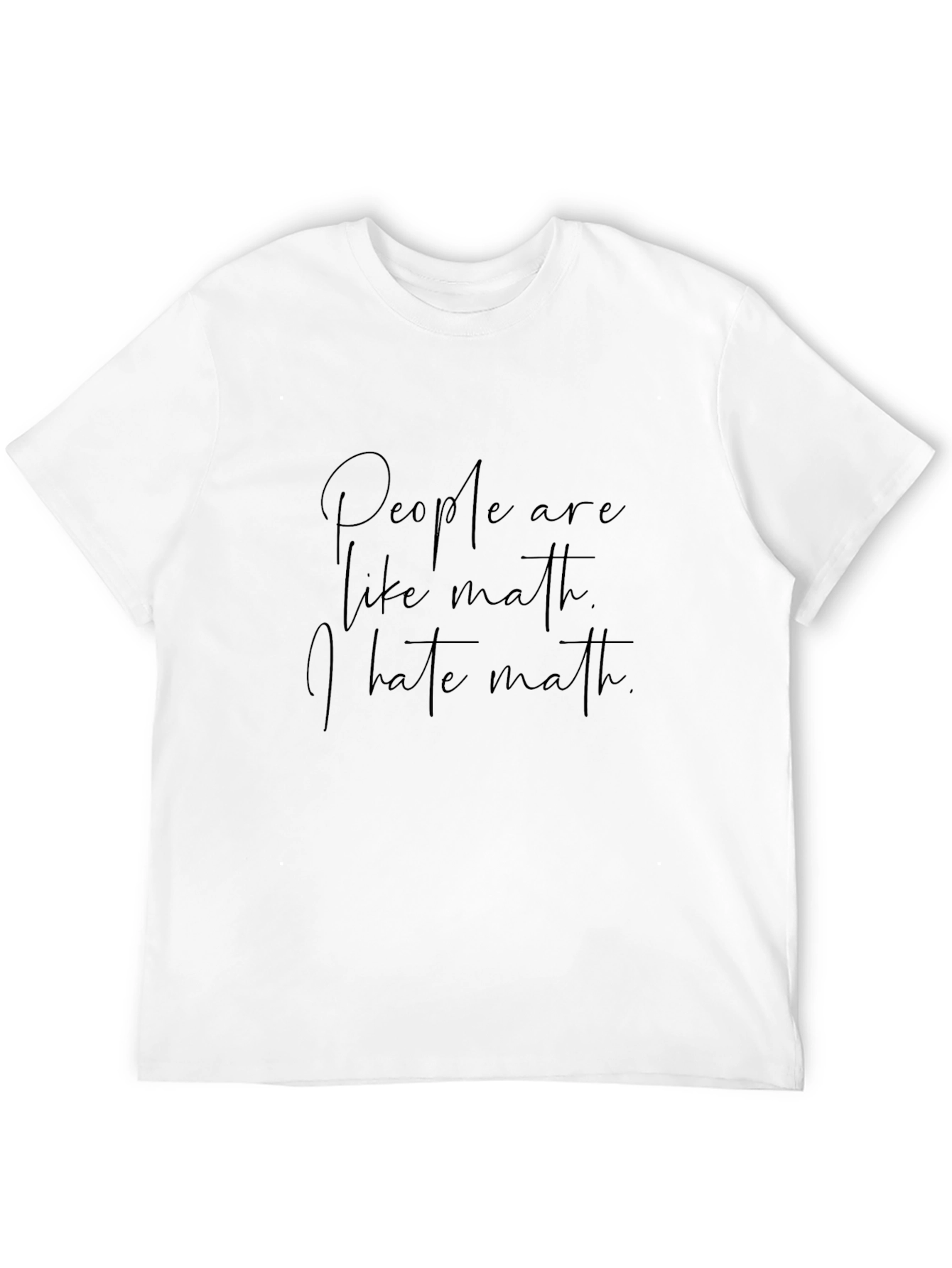 Black People Are Like Math Tee view 12