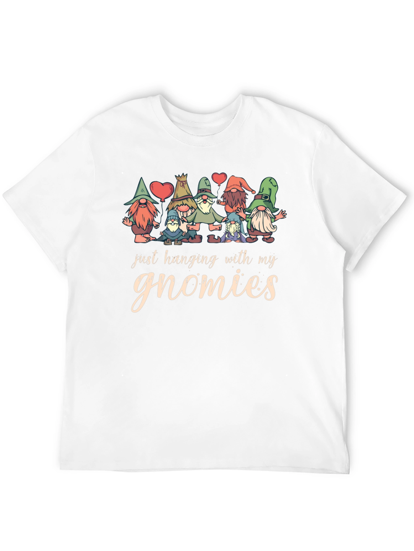 Black Gnomies Graphic T-Shirt - Fun Novelty Tee view 12