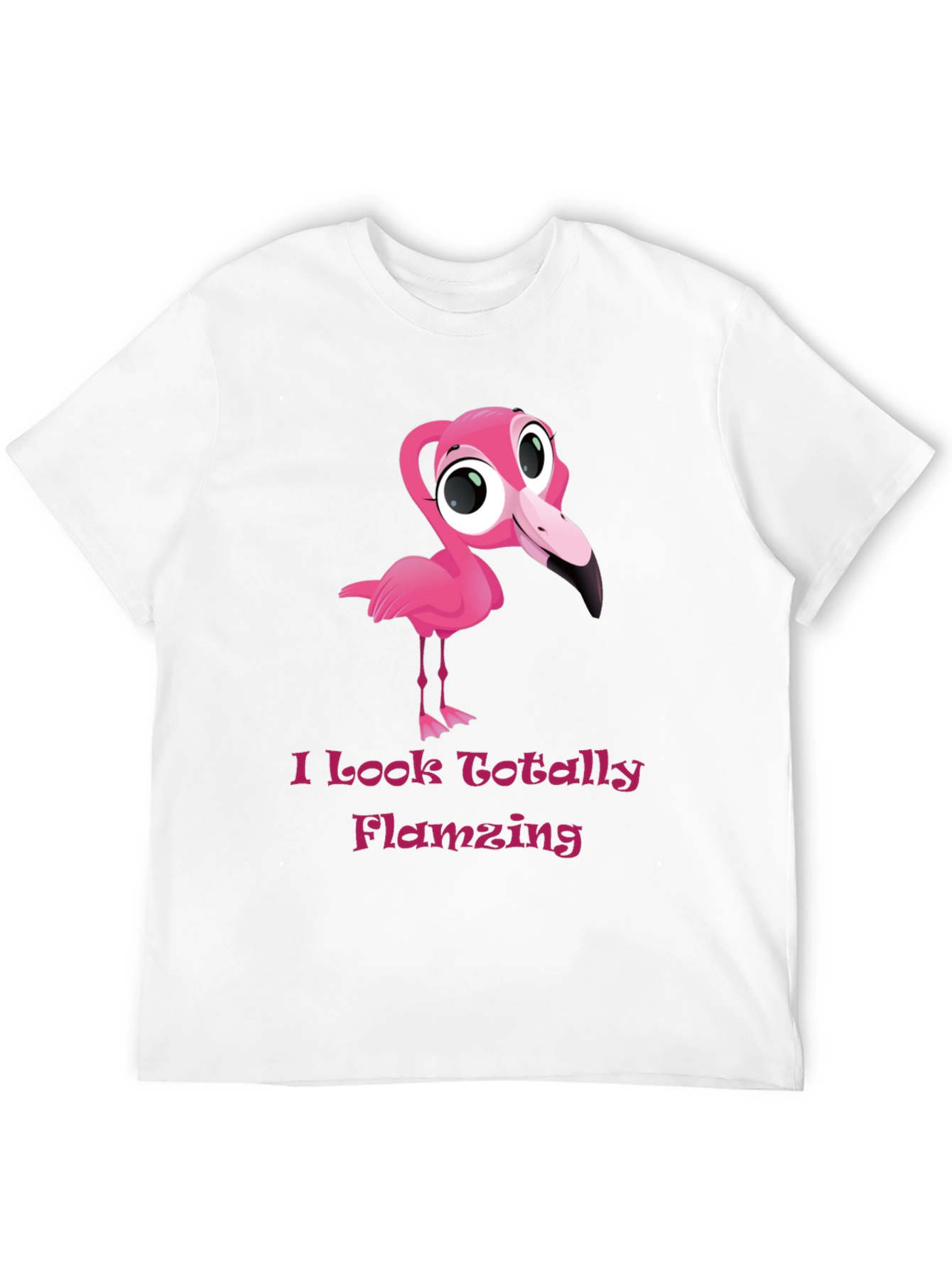 Black Flamingo Graphic Tee - Totally Flamazing T-Shirt view 12