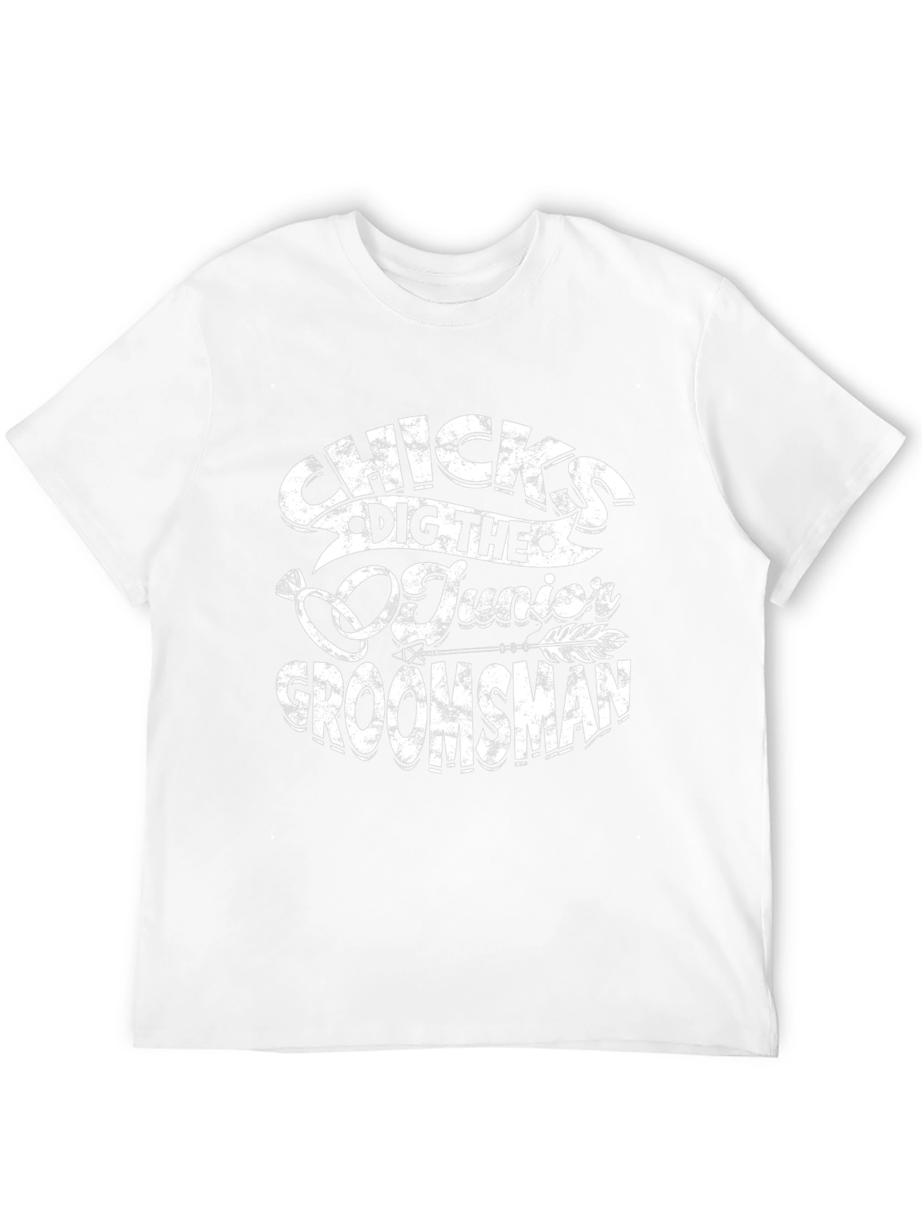 Funny Junior Groomsman T-Shirt - 12