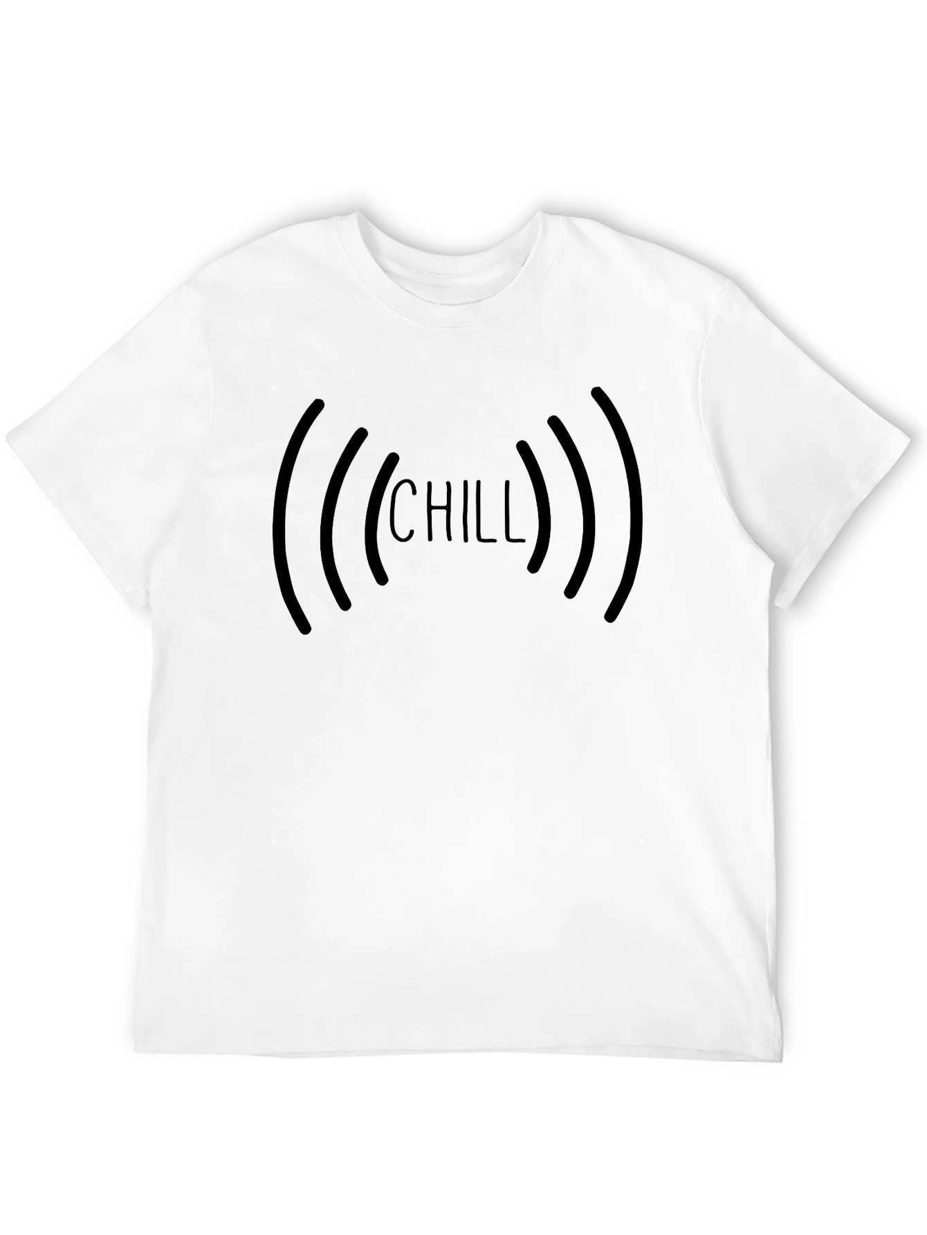 Black Chill Vibes Graphic Tee - Relaxed Style view 12