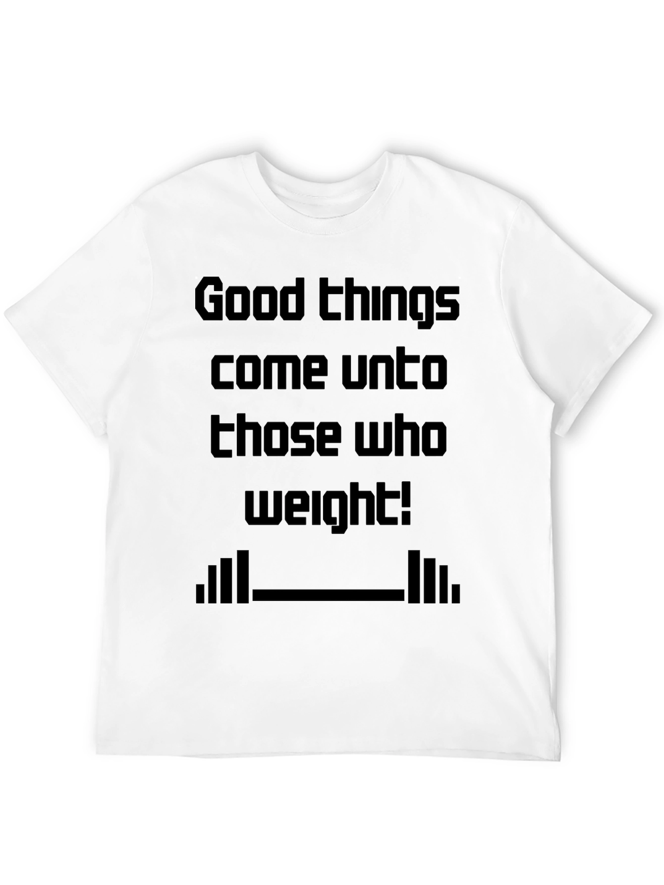 Black Good Things Weight Lifting Black T-Shirt view 12