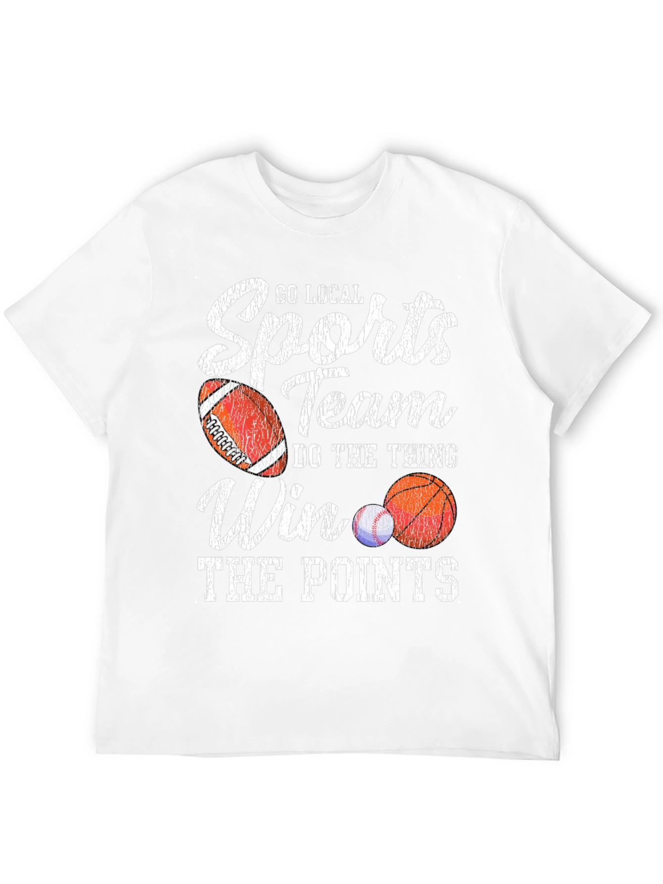 Black Go Local Sports Team T-Shirt view 12