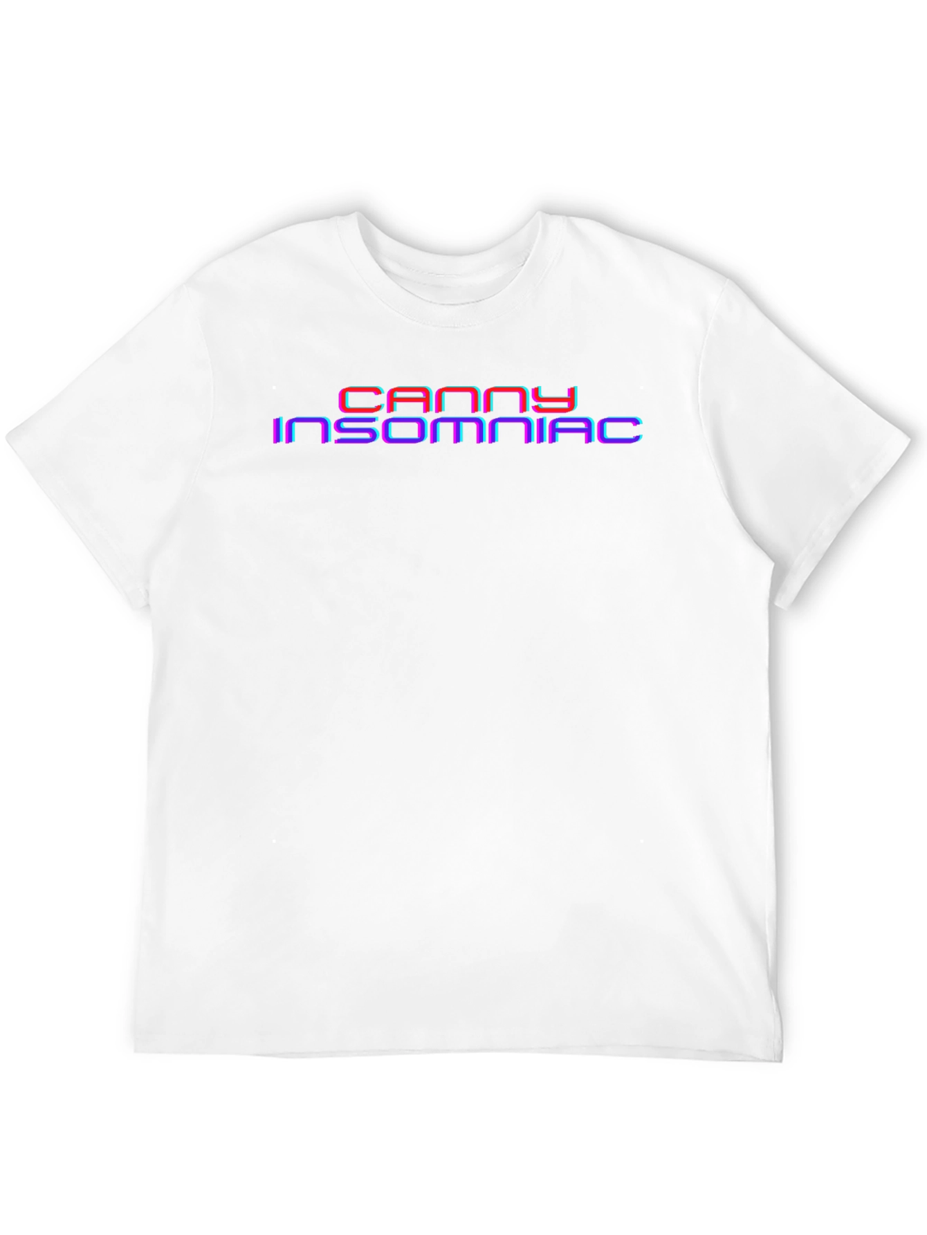 Black Canny Insomniac Graphic Tee - Black Cotton Blend Shirt view 12
