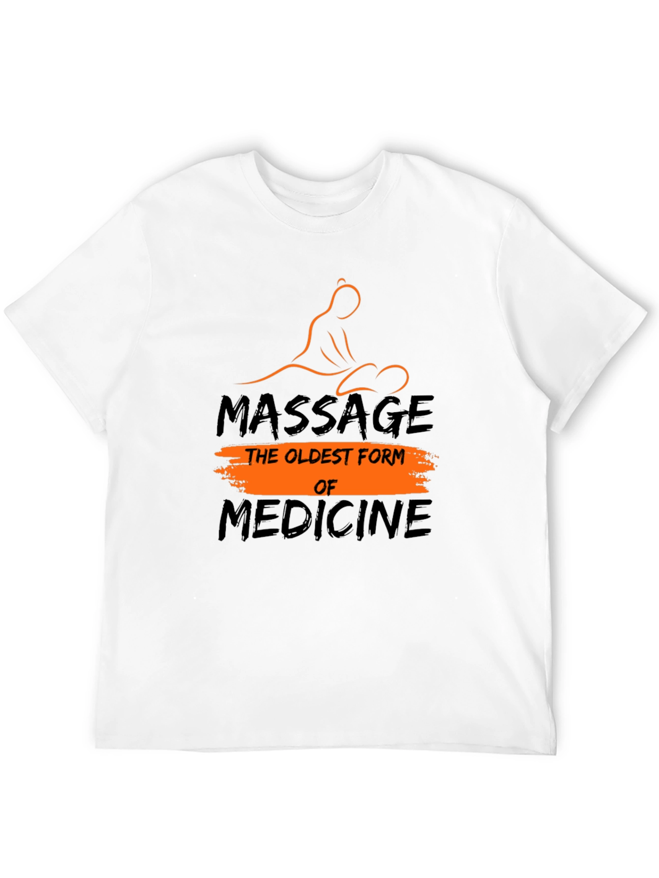 Black Massage Therapy T-Shirt: The Oldest Form of Medicine view 12